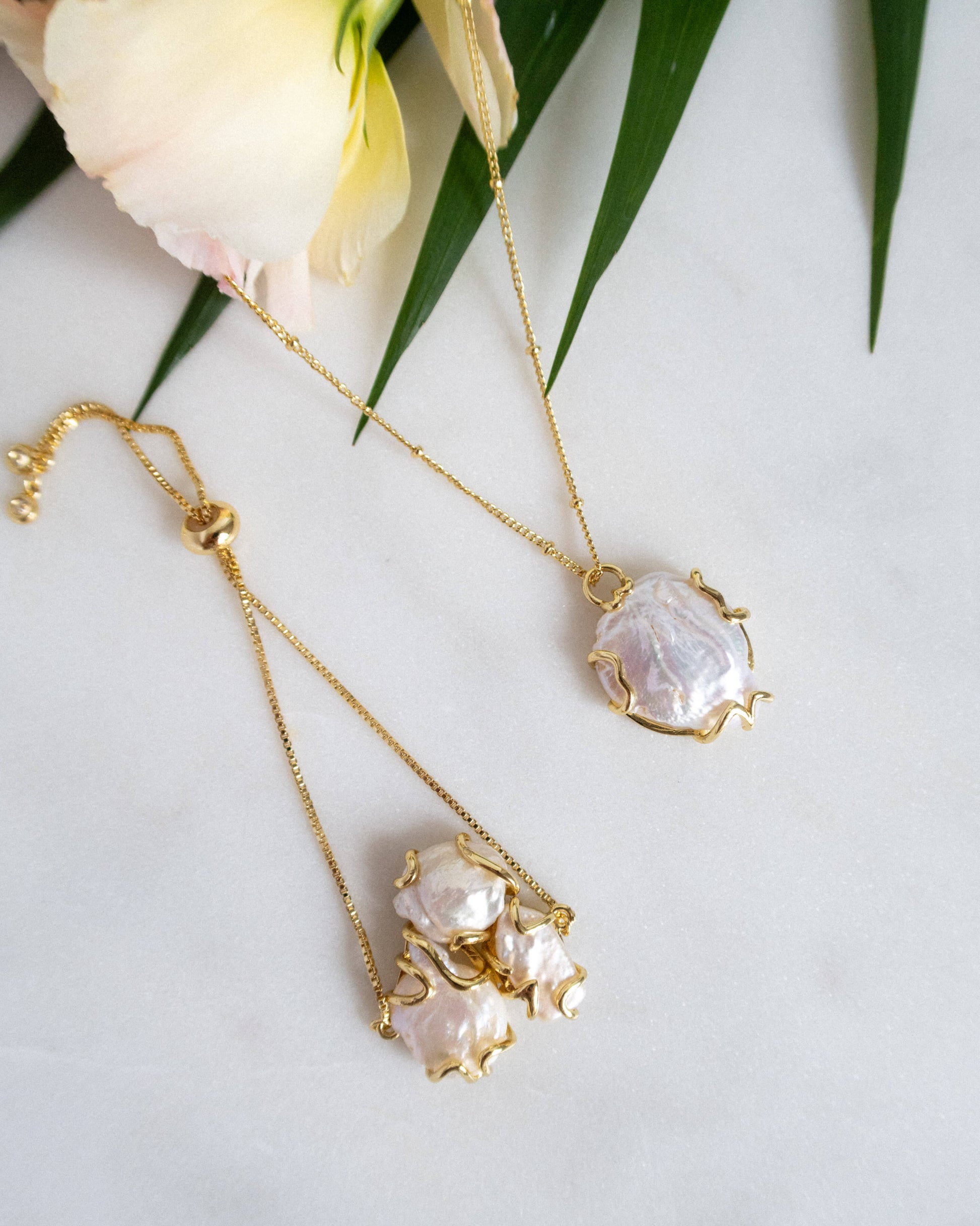 Set bijuterii perle naturale bijuterii frumoase cadou mama cadou iubita Love and Stars Jewels