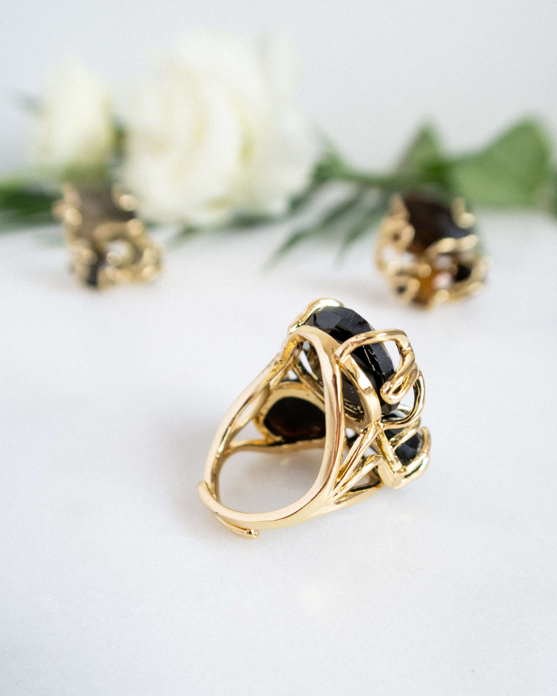 Inel reglabil onix toamna 2023 Love and Stars Jewels