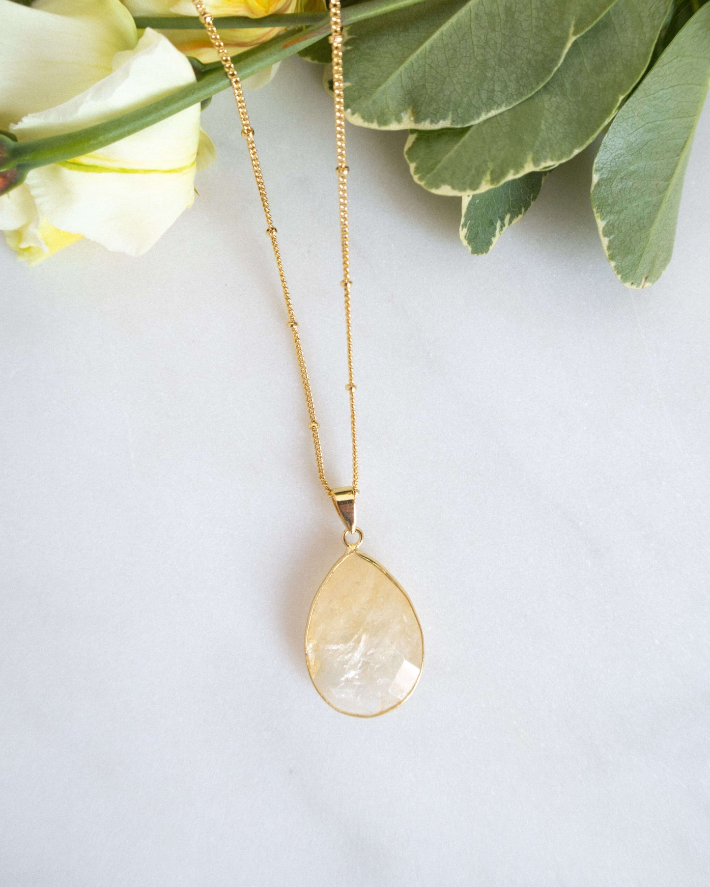 Colier citrin RACHELE