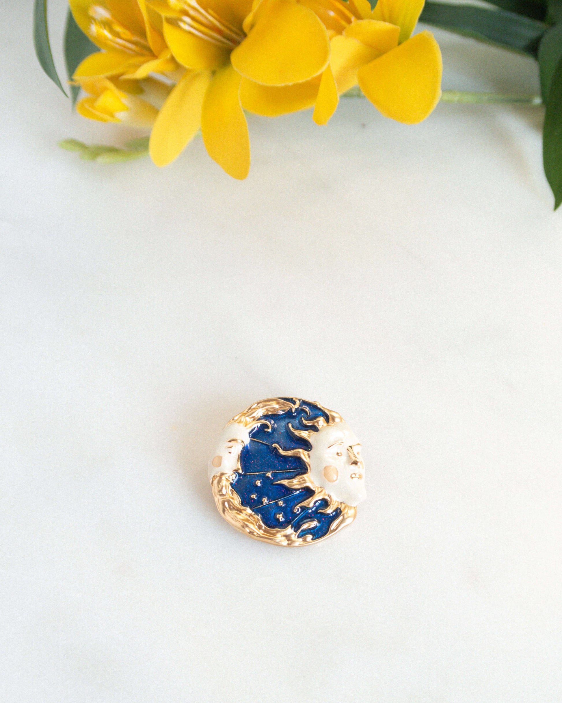 Brosa cadou martisor Love and stars Jewels