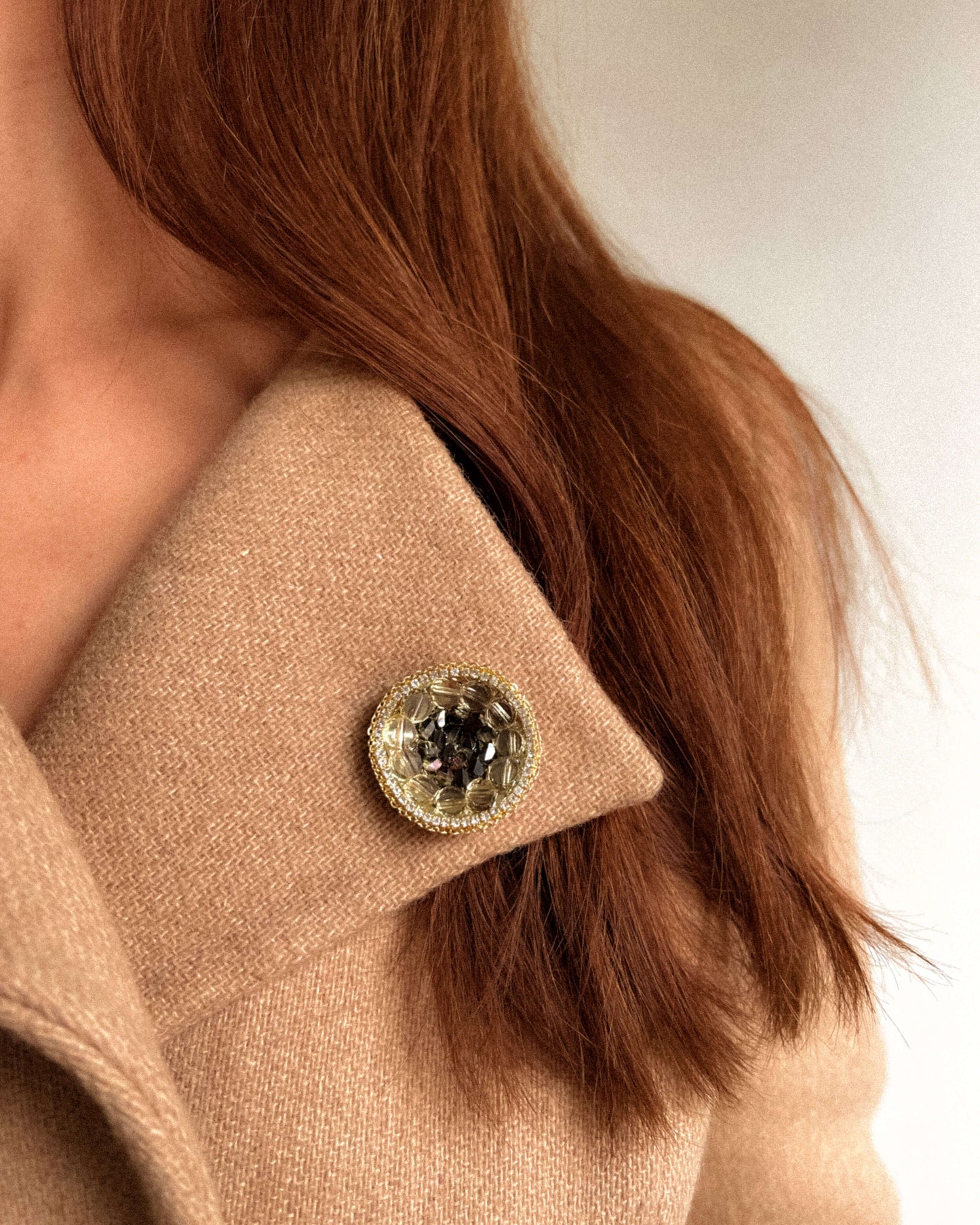 Brosa eleganta cadou martisor Love and stars Jewels