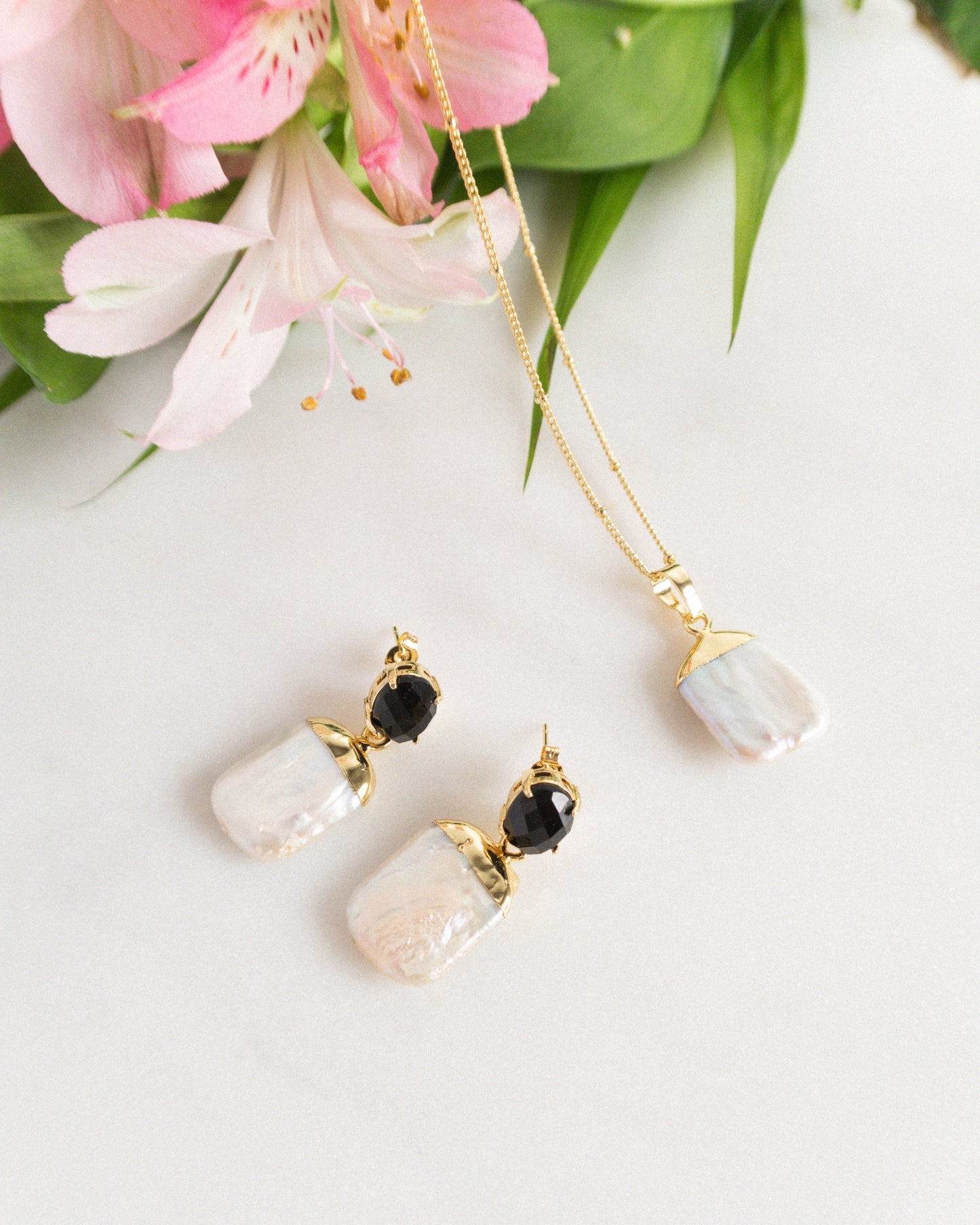 Set cercei și colier FATIMA