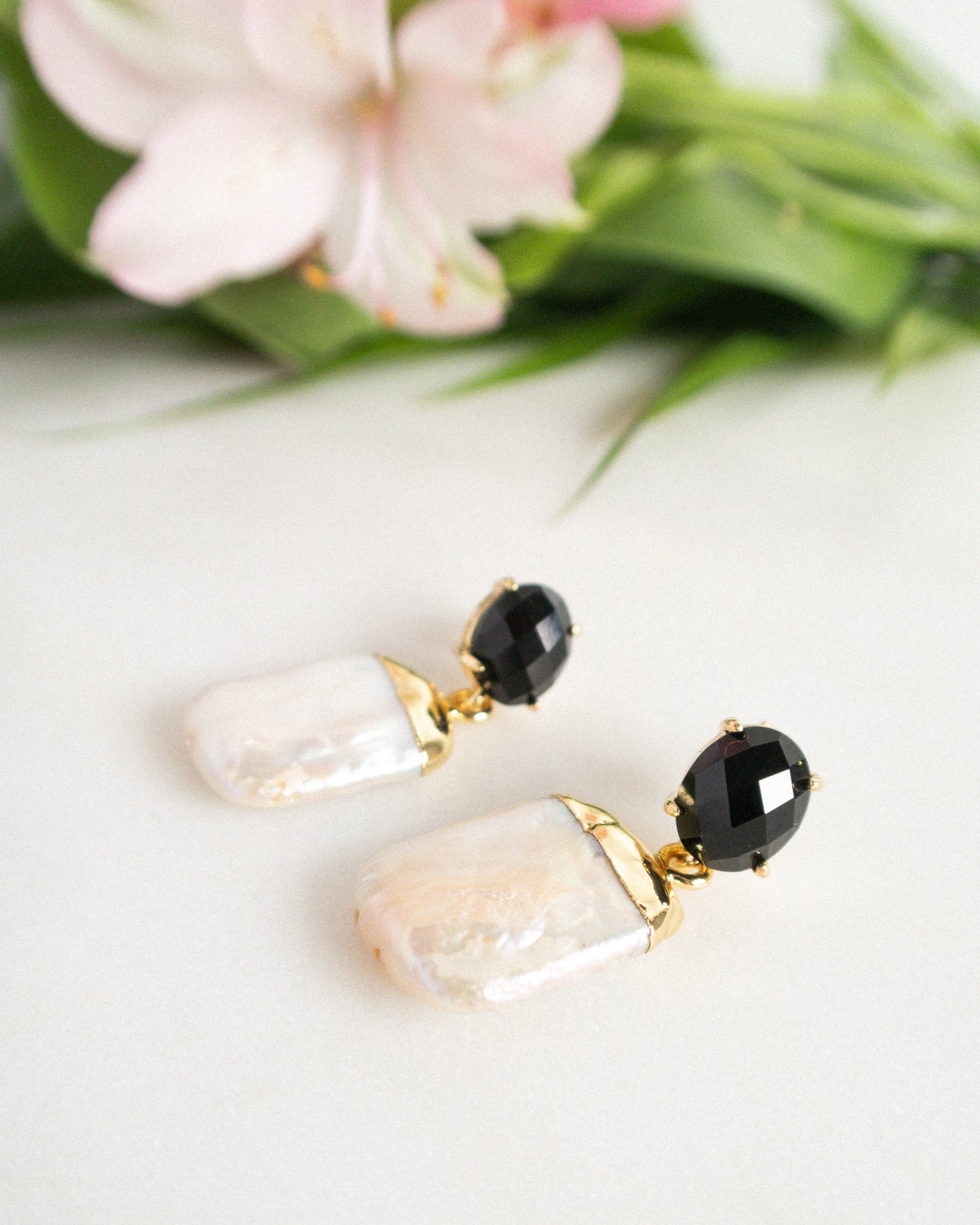 cercei foarte usori cercei din perle naturale love and stars jewels