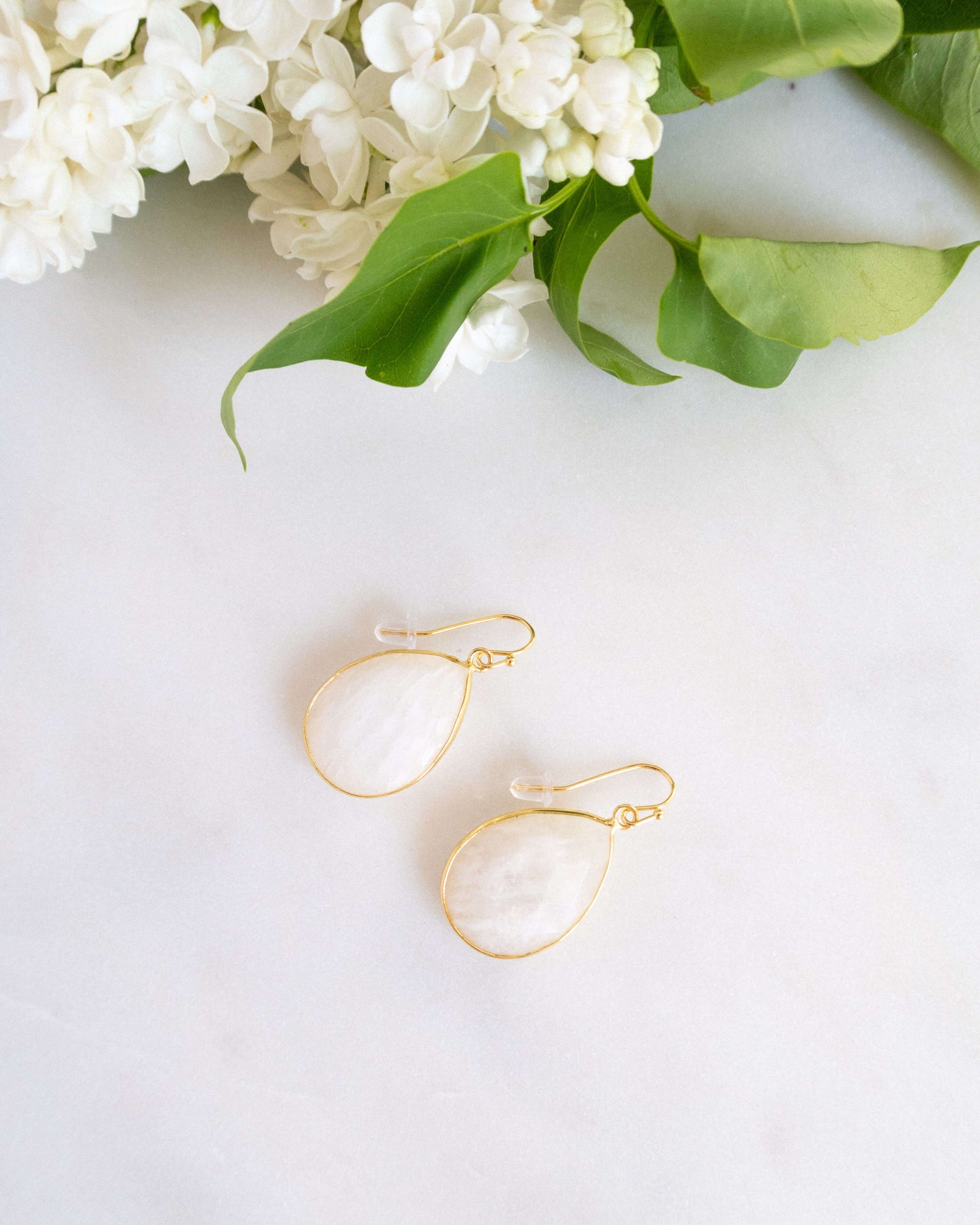 Cercei piatra lunii LUNA