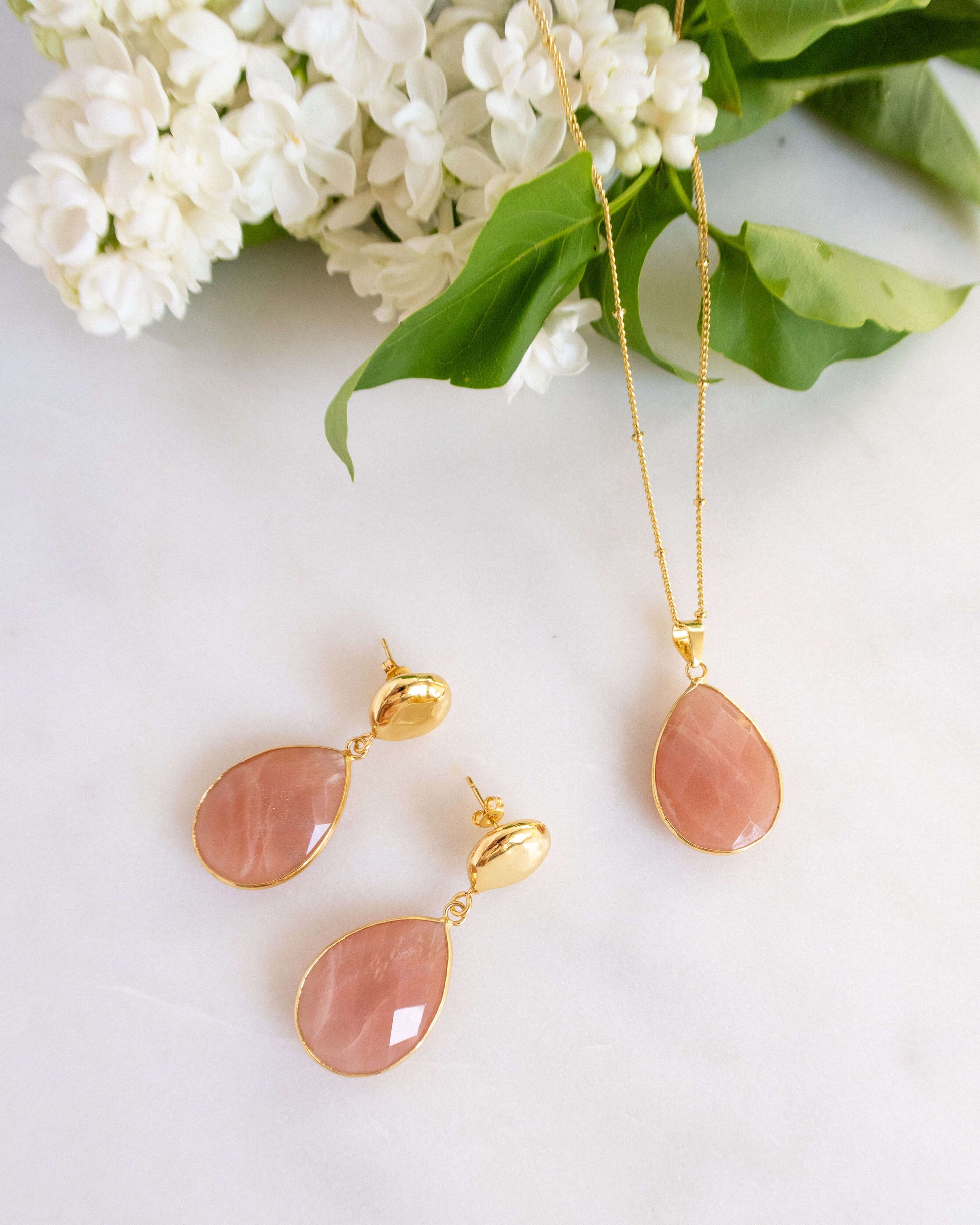 Set bijuterii piatra soarelui Love and Stars Jewels