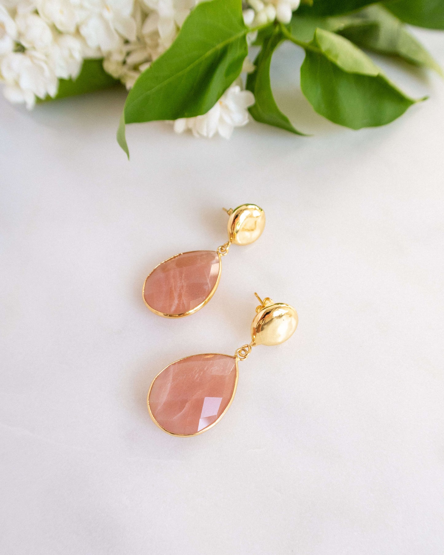 Cercei piatra soarelui Love and Stars Jewels