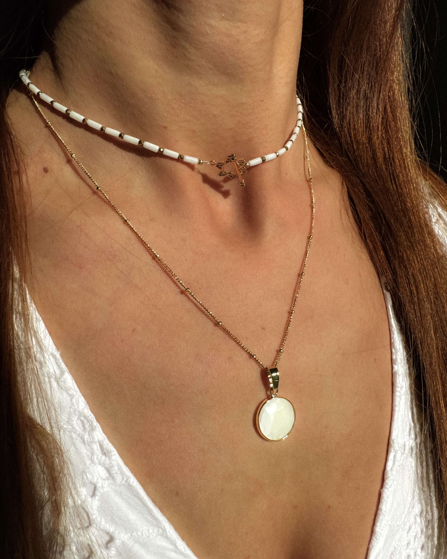 Colier sidef de scoică ASTRID