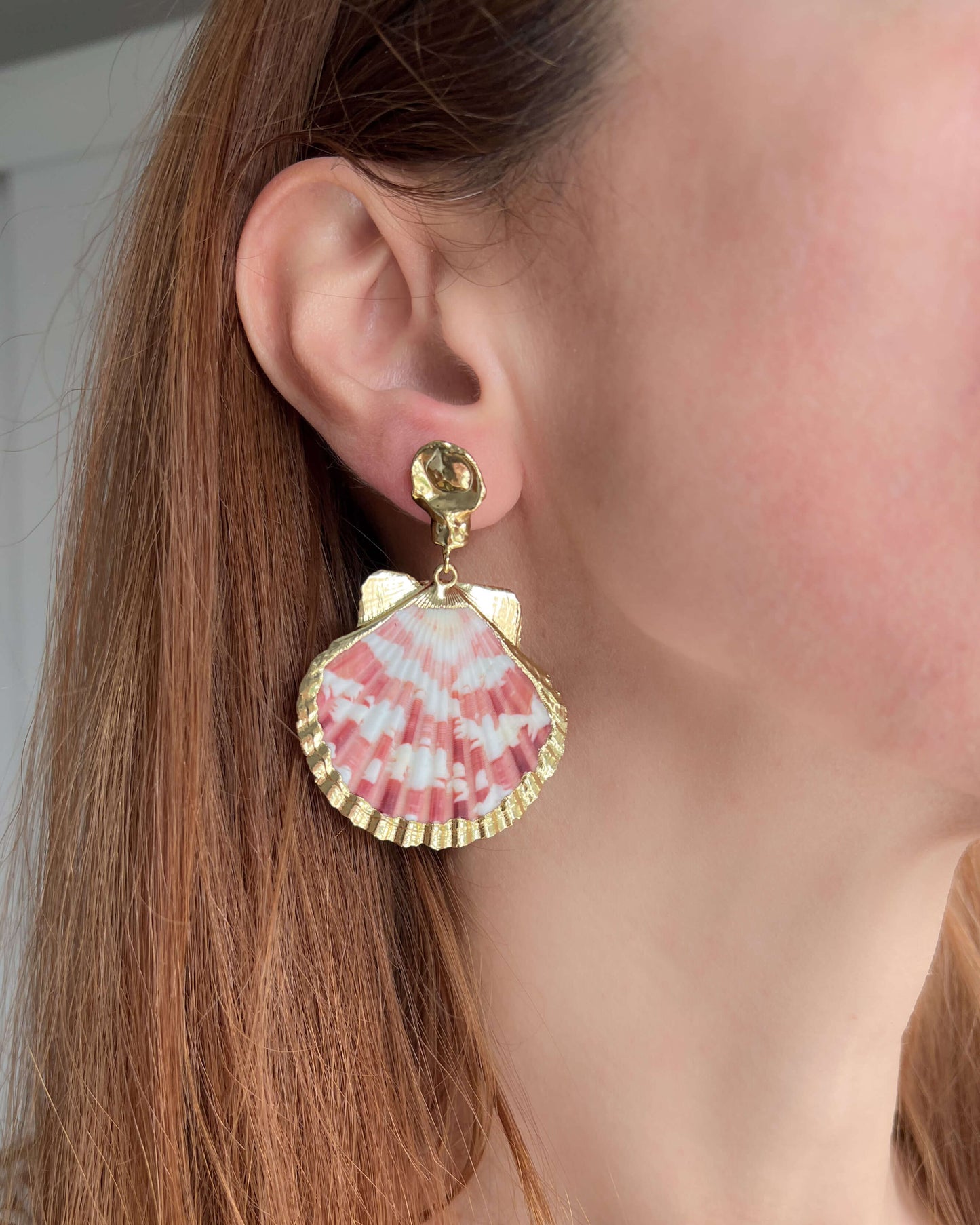 Cercei scoici naturale perla naturala Love and Stars Jewels