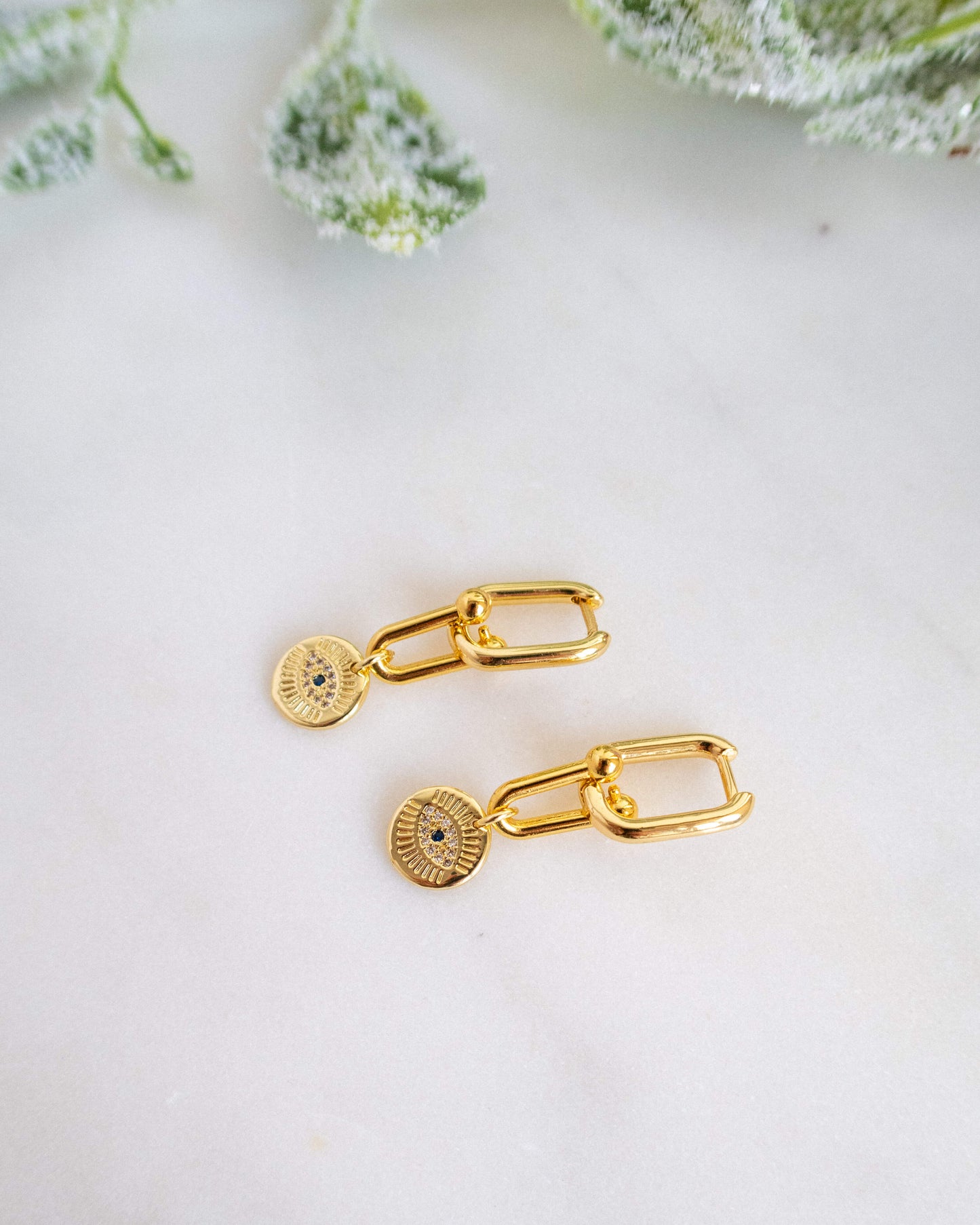 cercei foarte usori protectie love and stars jewels