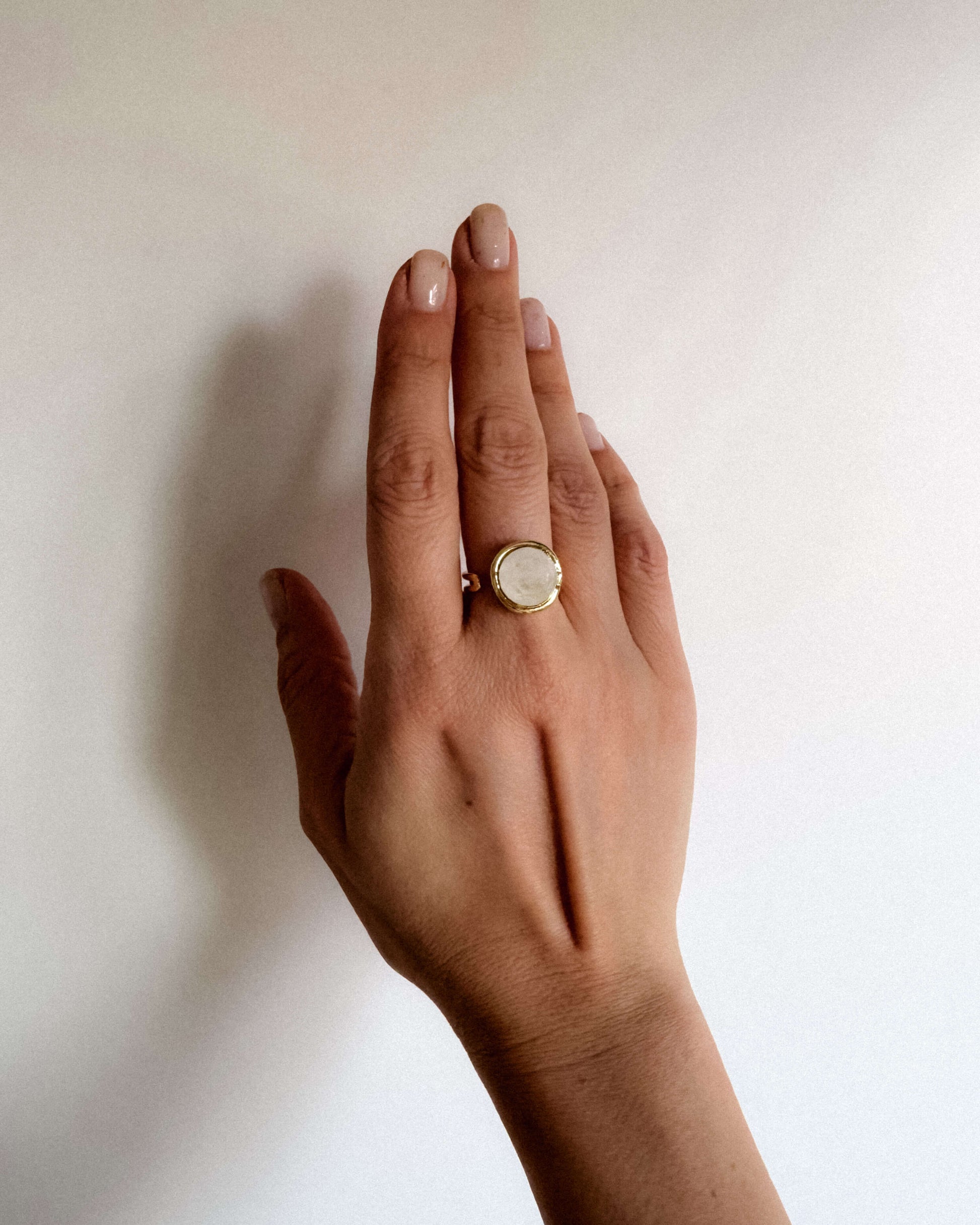 inel reglabil piatra lunii love and stars jewels