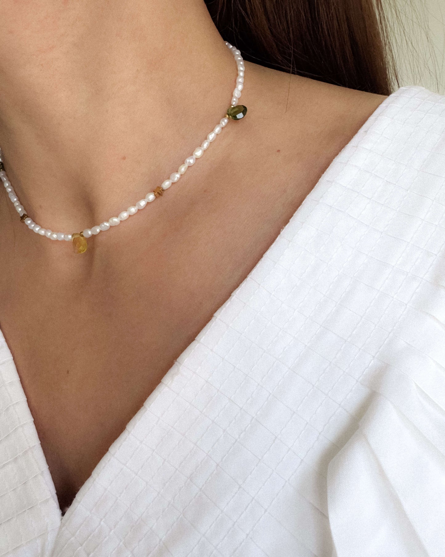 colier la baza gatului perle naturale love and stars jewels