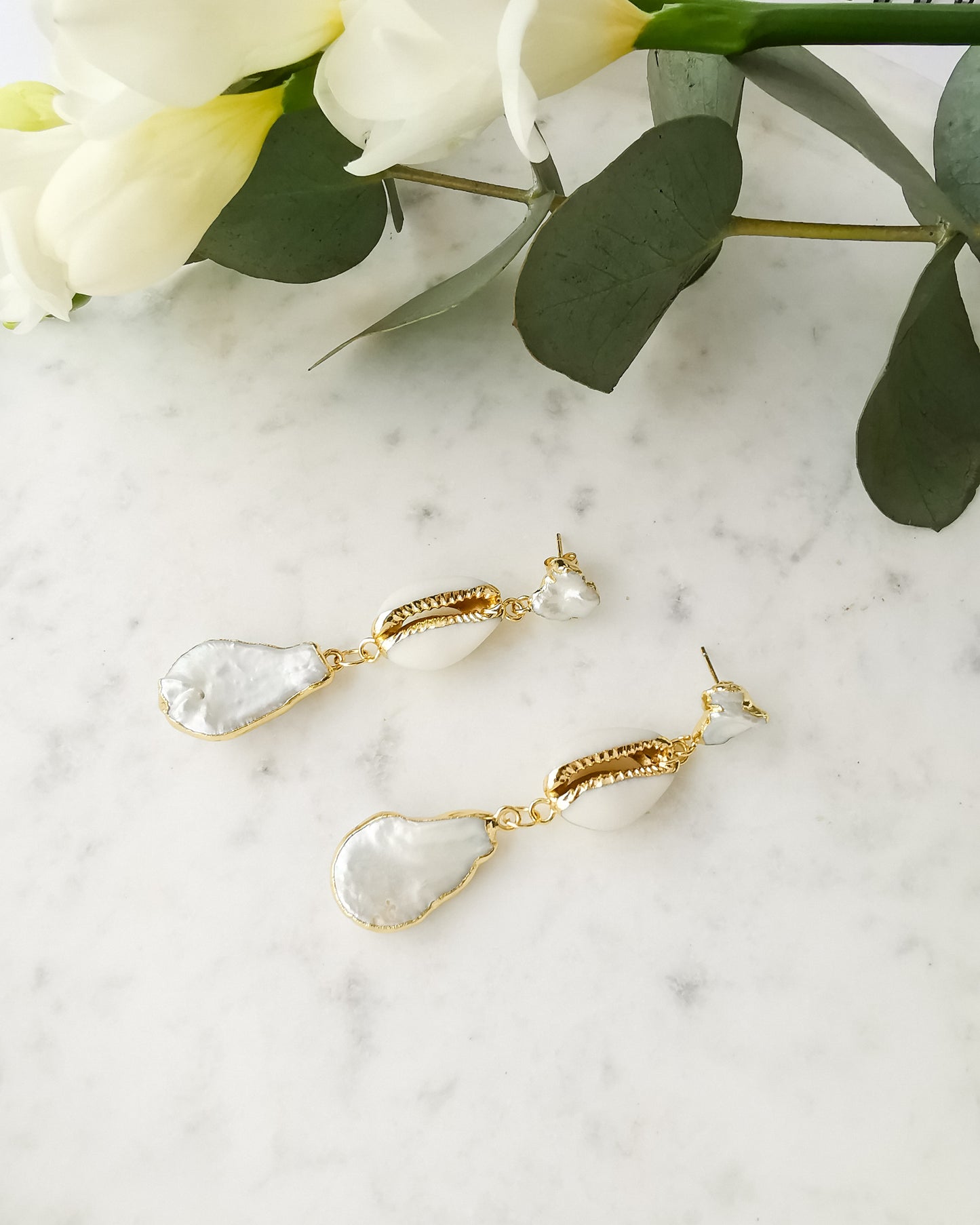 cercei perfecti pentru vara perle naturale love and stars jewels