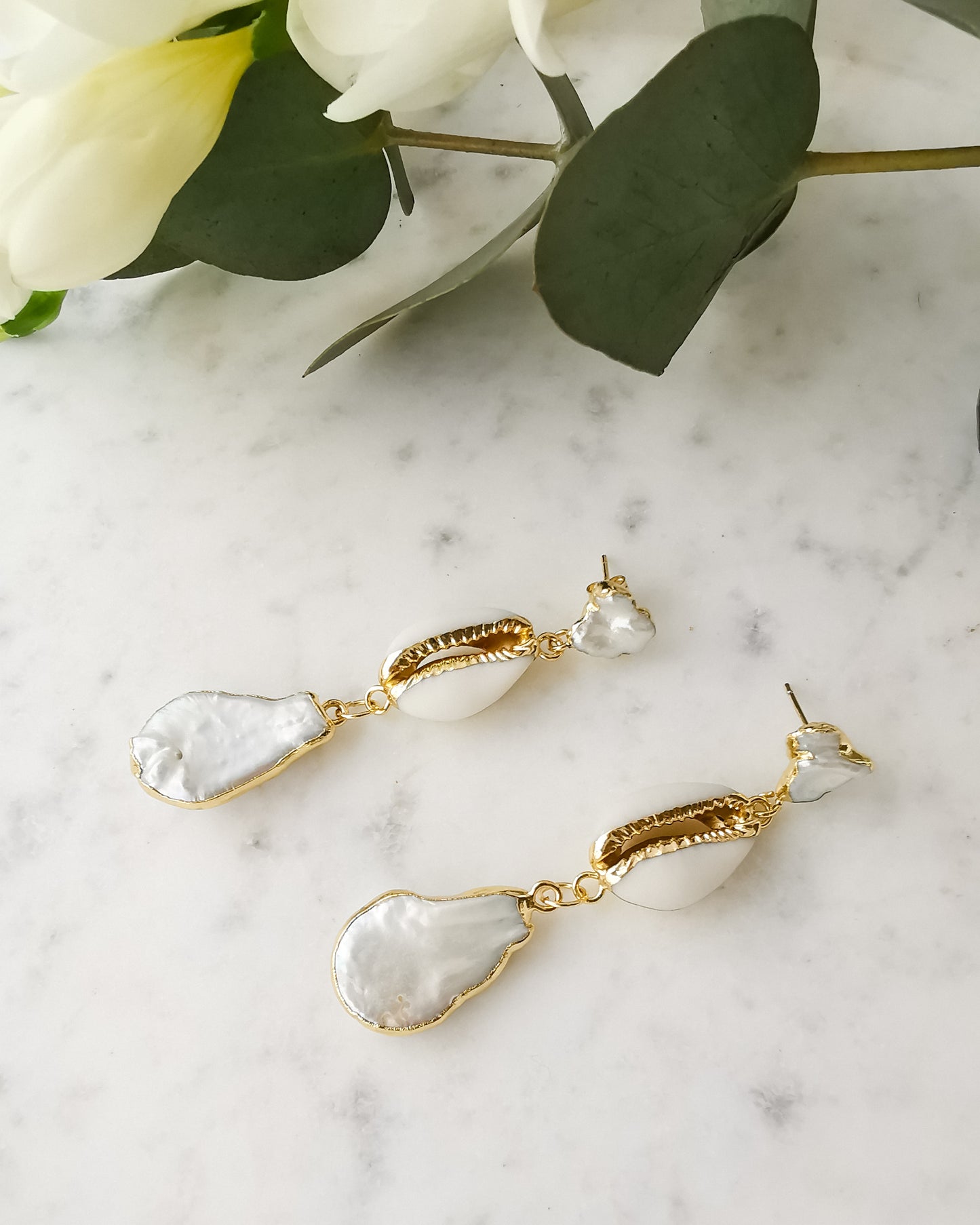cercei perfecti pentru vara perle naturale love and stars jewels