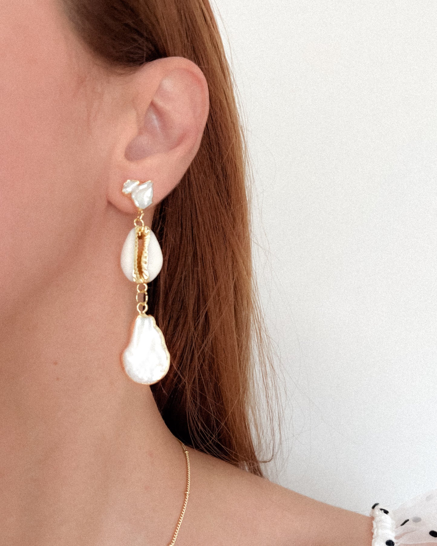 cercei perfecti pentru vara perle naturale love and stars jewels