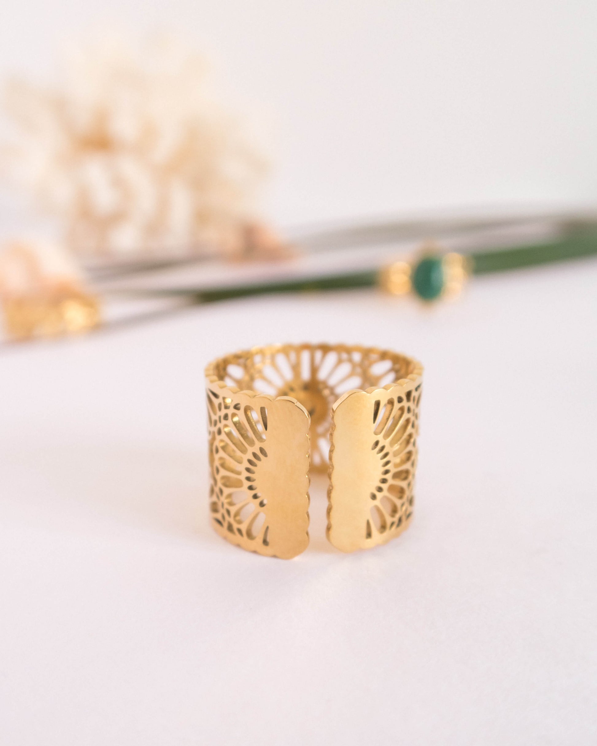 Inel superb ajustabil Love and Stars Jewels