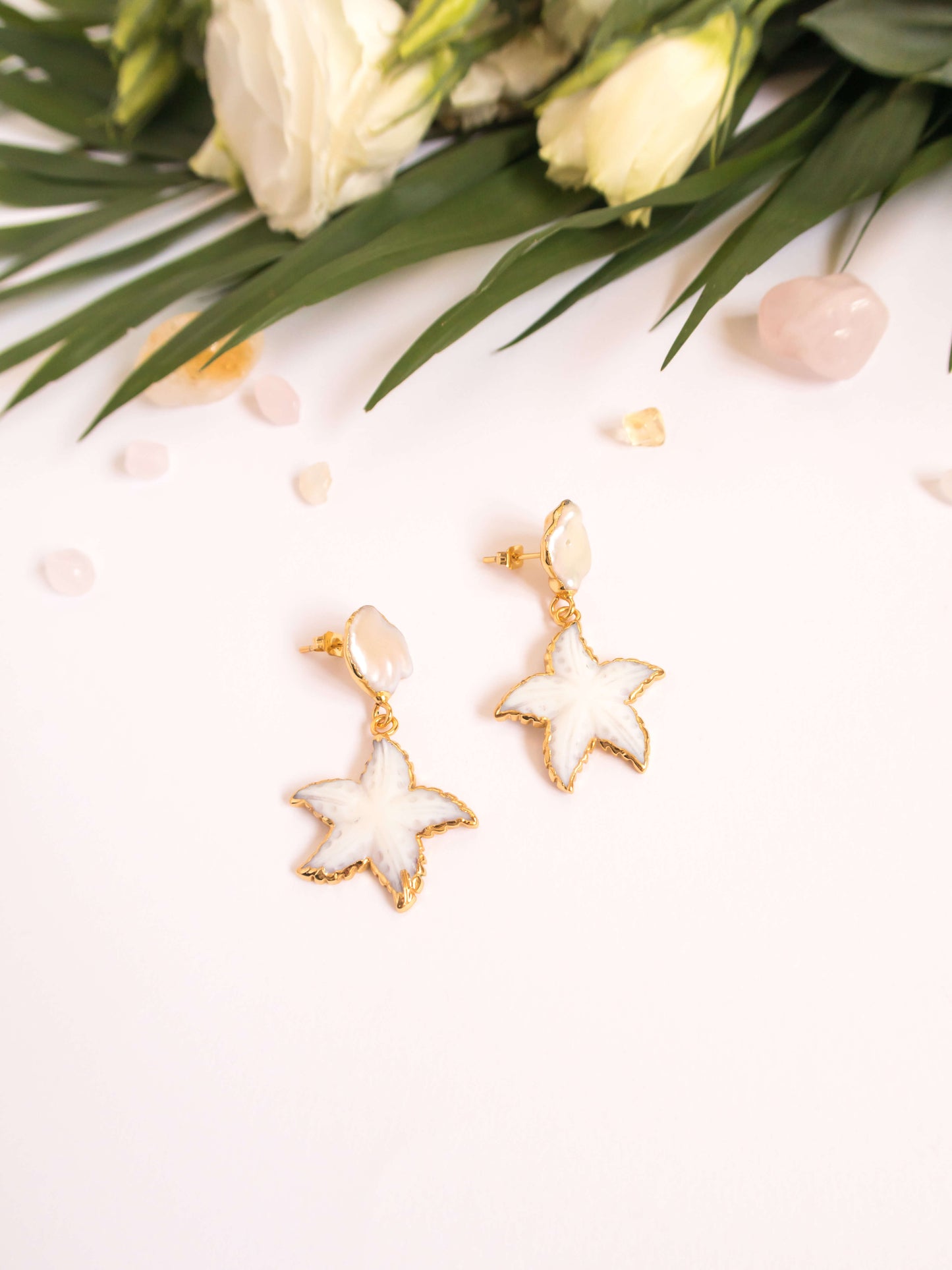 Cercei cu stelute Love and Stars Jewels
