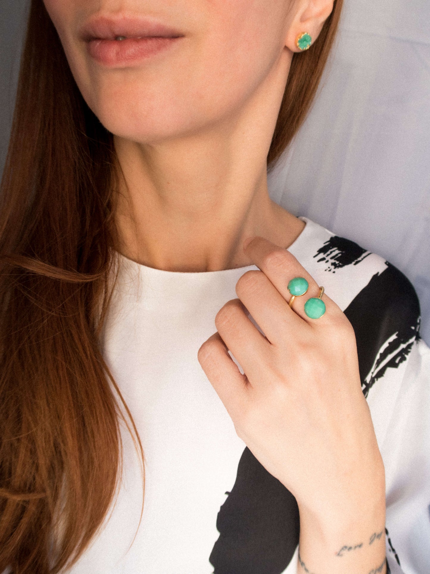 Cercei mici cuarț FRESH LOVE