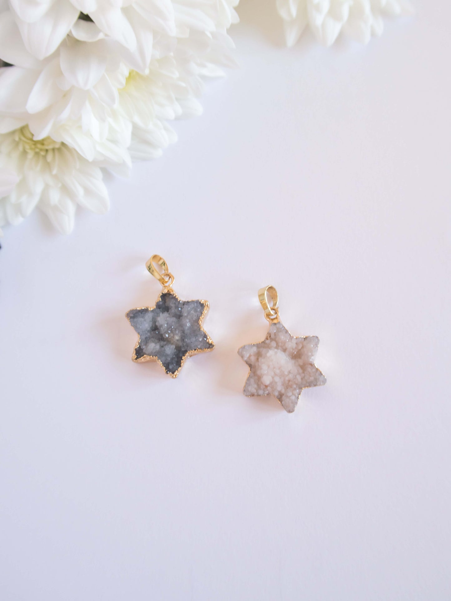 Pandant stea in 6 colturi Love and Stars Jewels