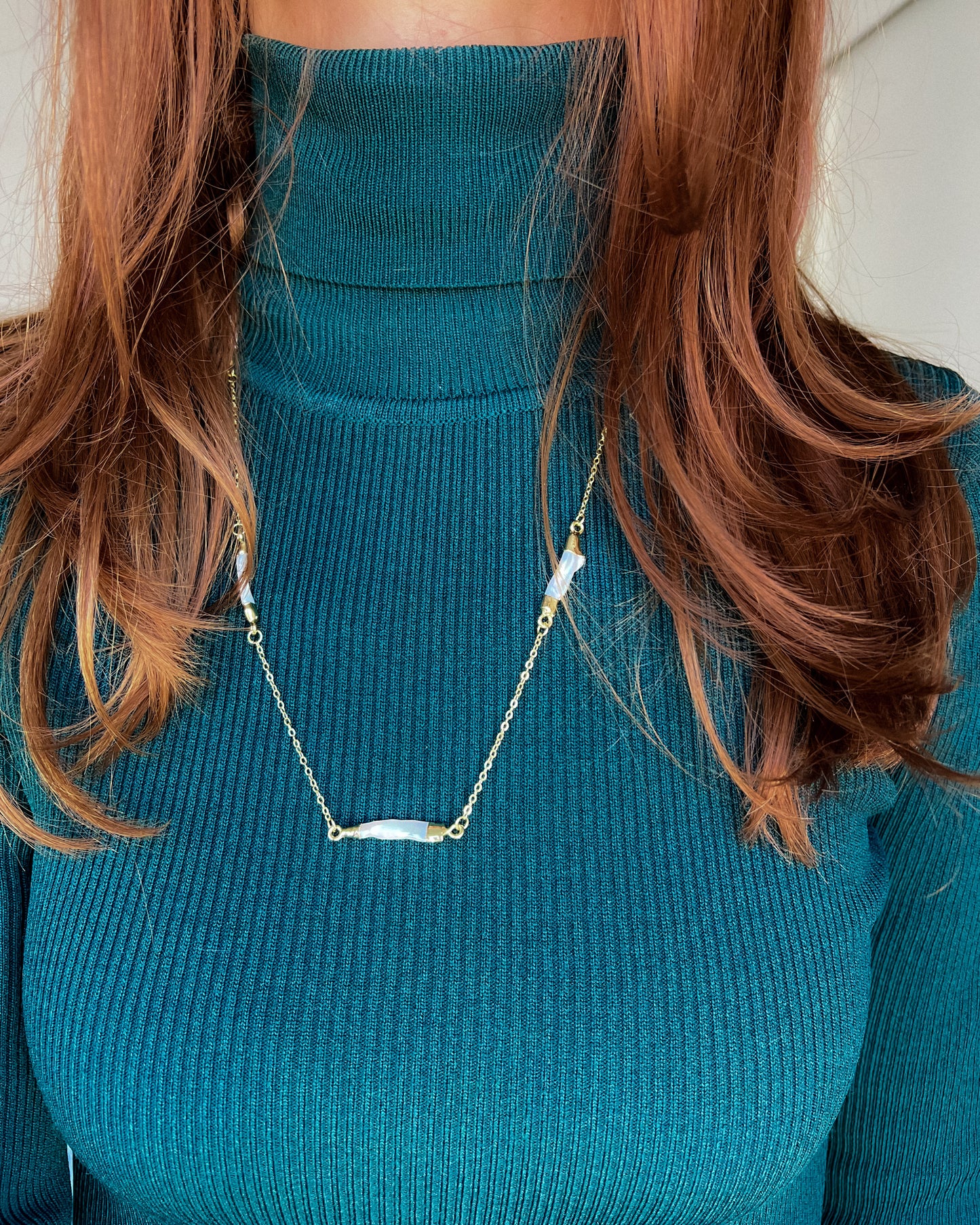 Colier lung perle naturale Love and Stars Jewels