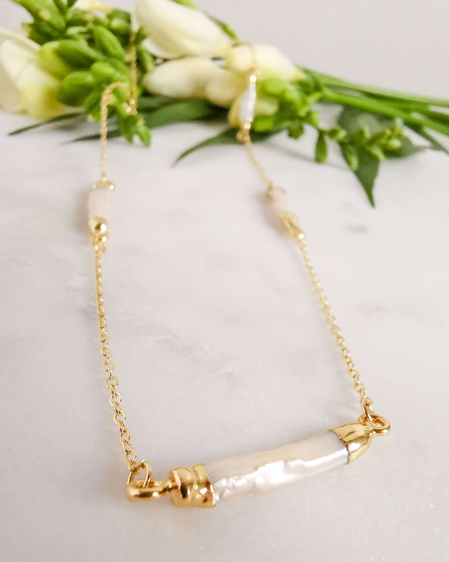 Colier perle naturale BRIGHT PEARLS