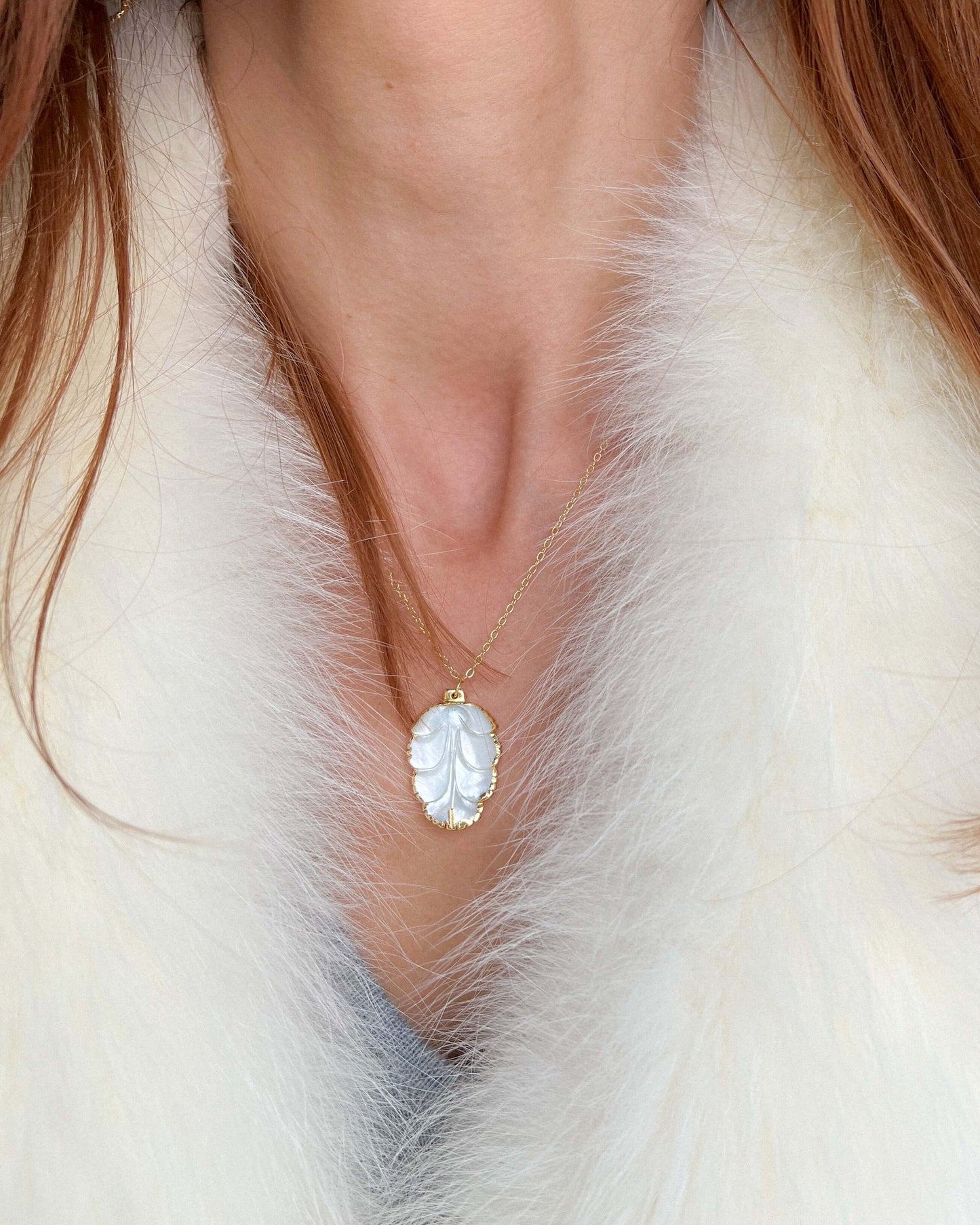 Colier din sidef de scoică Love and Stars Jewels