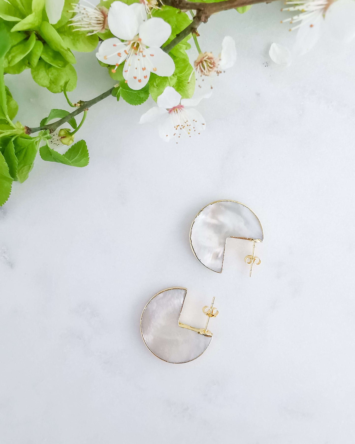 cercei sidef de scoica love and stars jewels