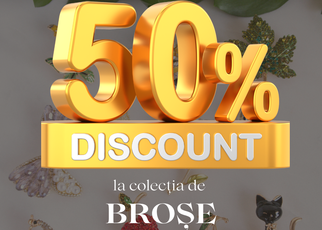 50% reducere la brose Love and Stars Jewels