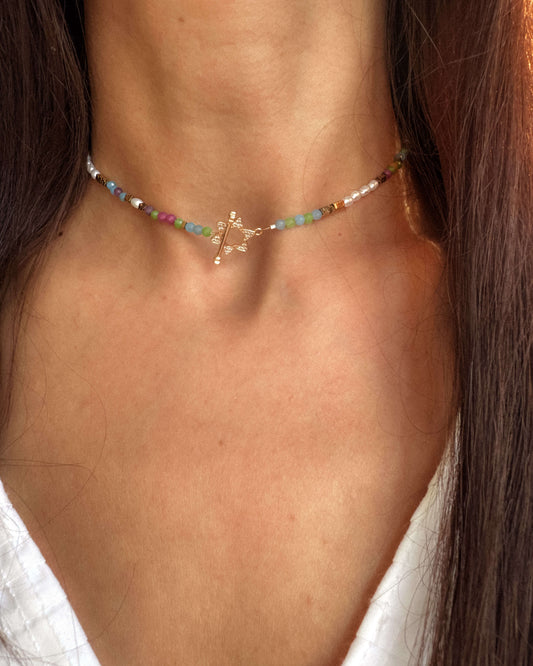 Colier pentru vara Love and Stars Jewels 