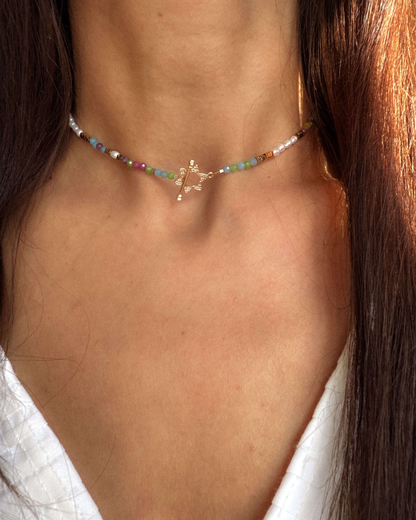 Colier pentru vara Love and Stars Jewels 