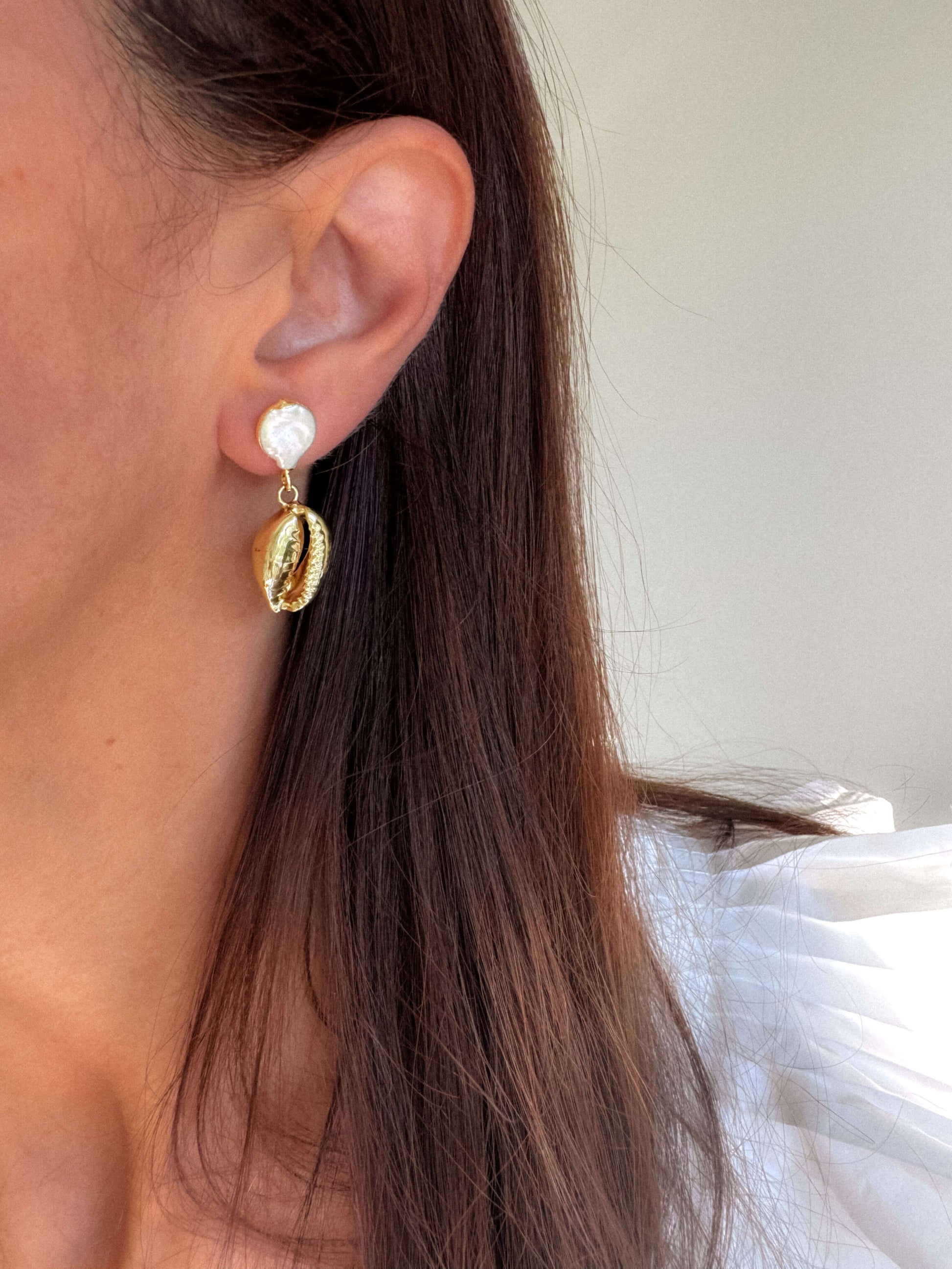 cercei pentru vara 2026 scoici love and stars jewels