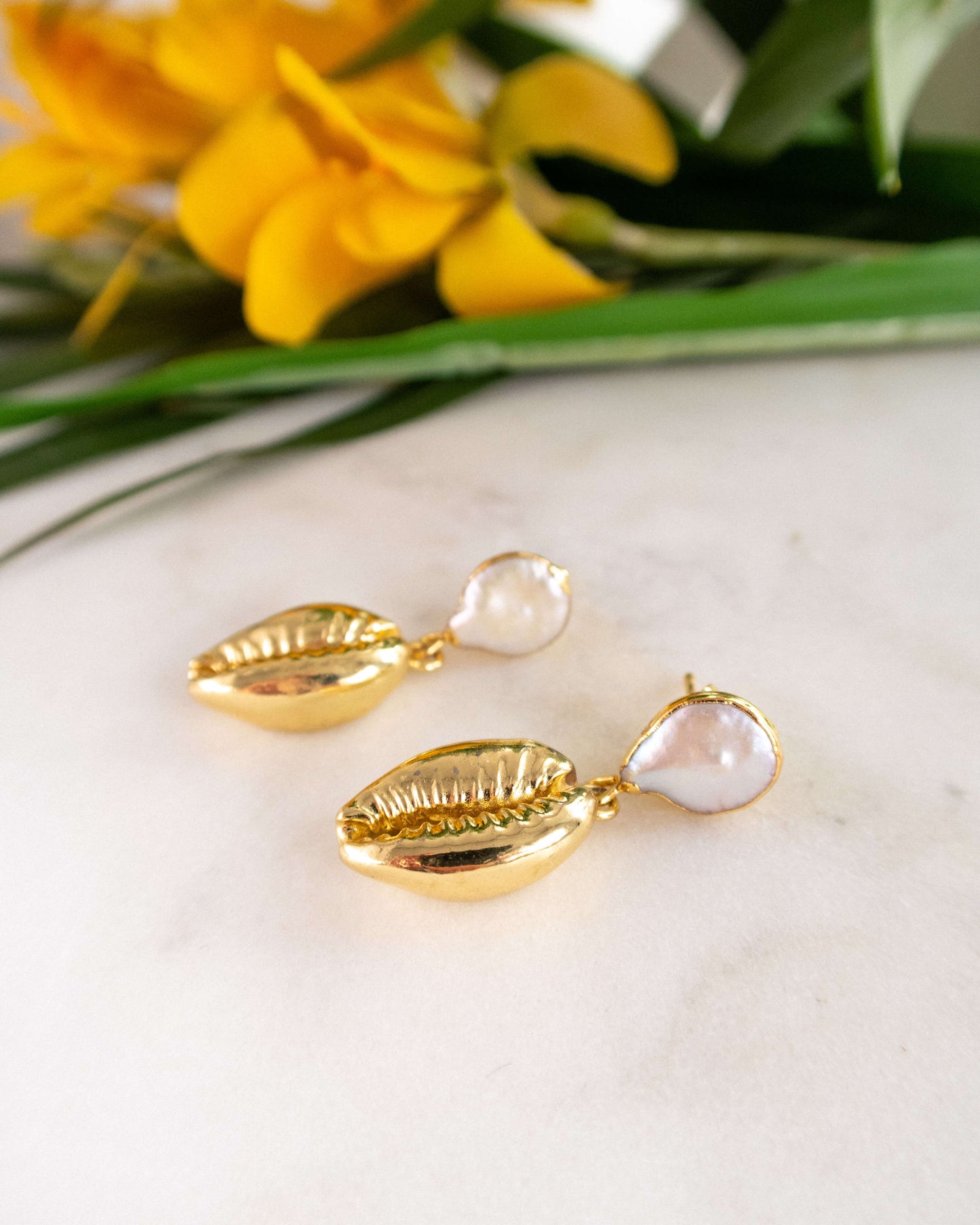 cercei pentru vara 2026 scoici love and stars jewels