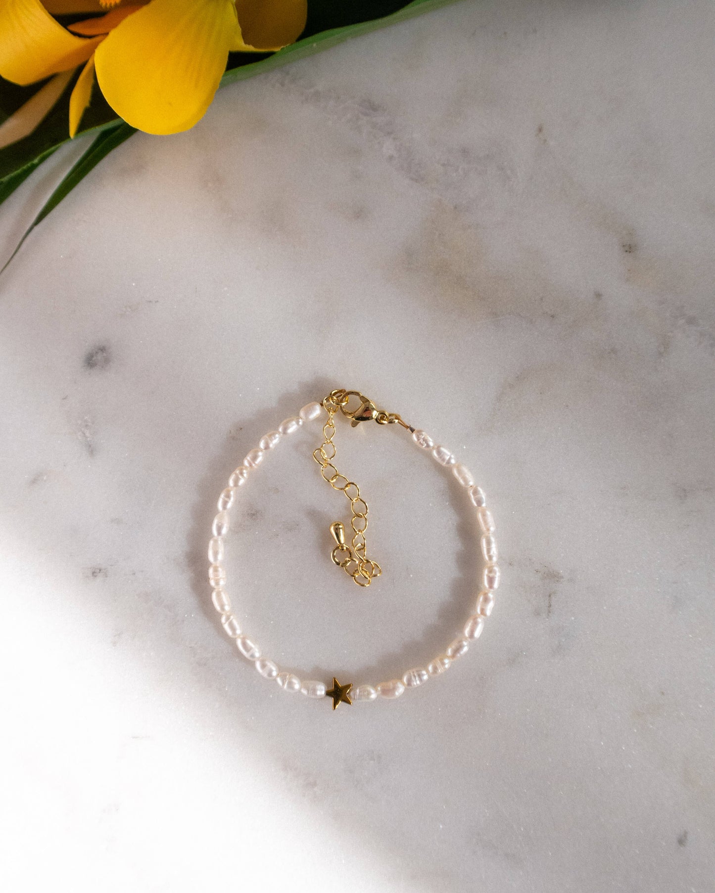 Brățară perle naturale stea Love and Stars Jewels