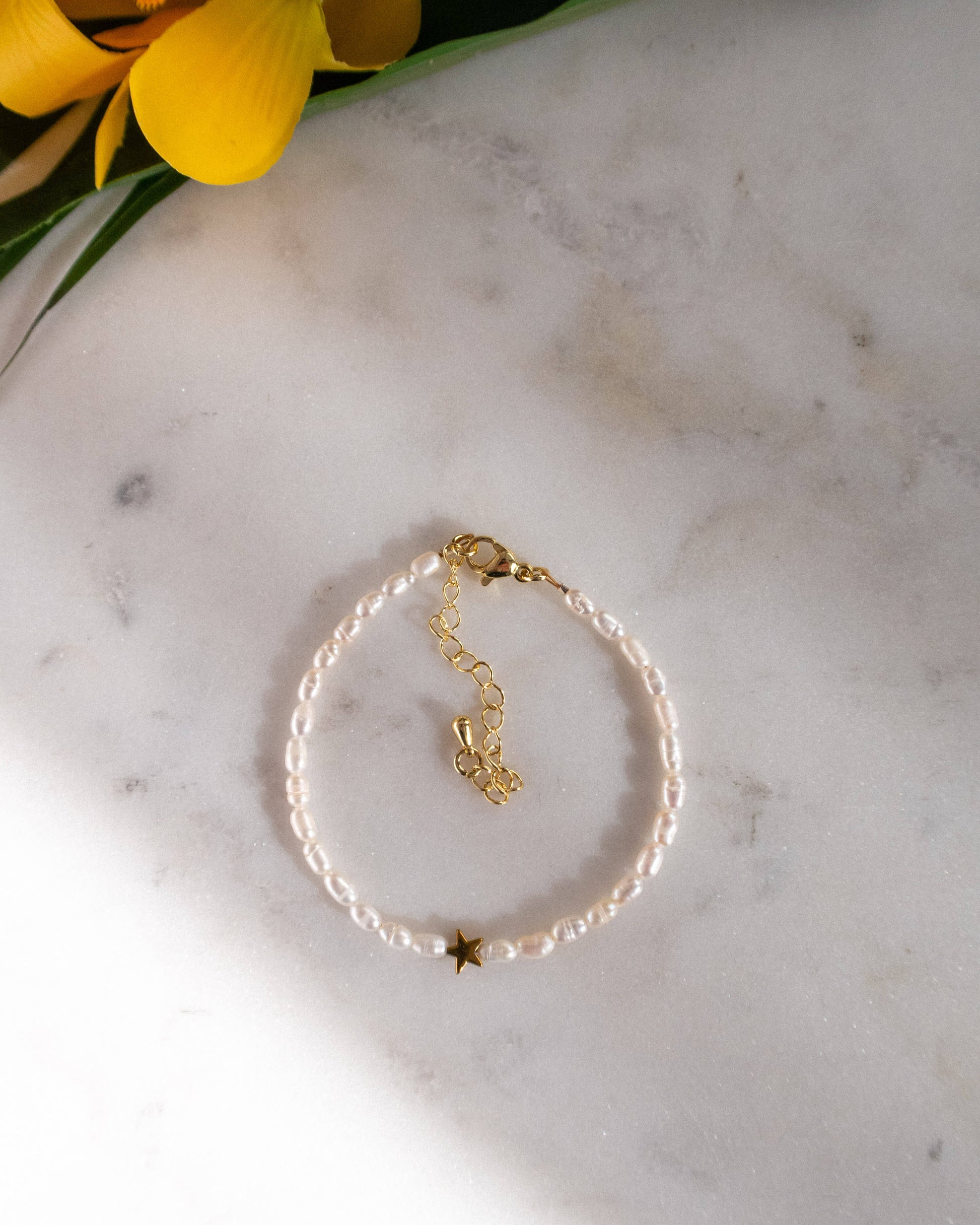 Brățară perle naturale stea Love and Stars Jewels