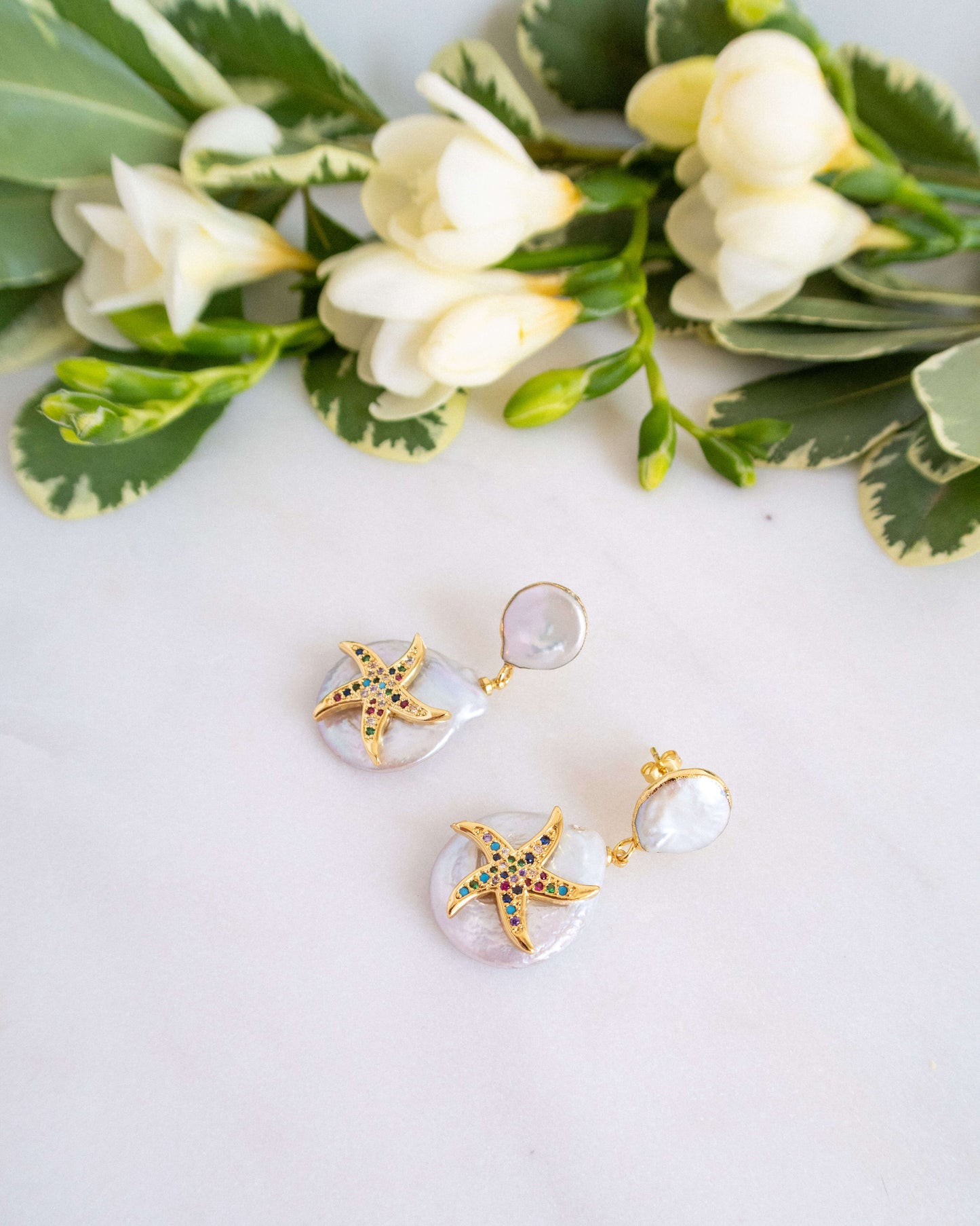 set bijuterii perle naturale cadou pentru iubita cadou pentru sotie love and stars jewels