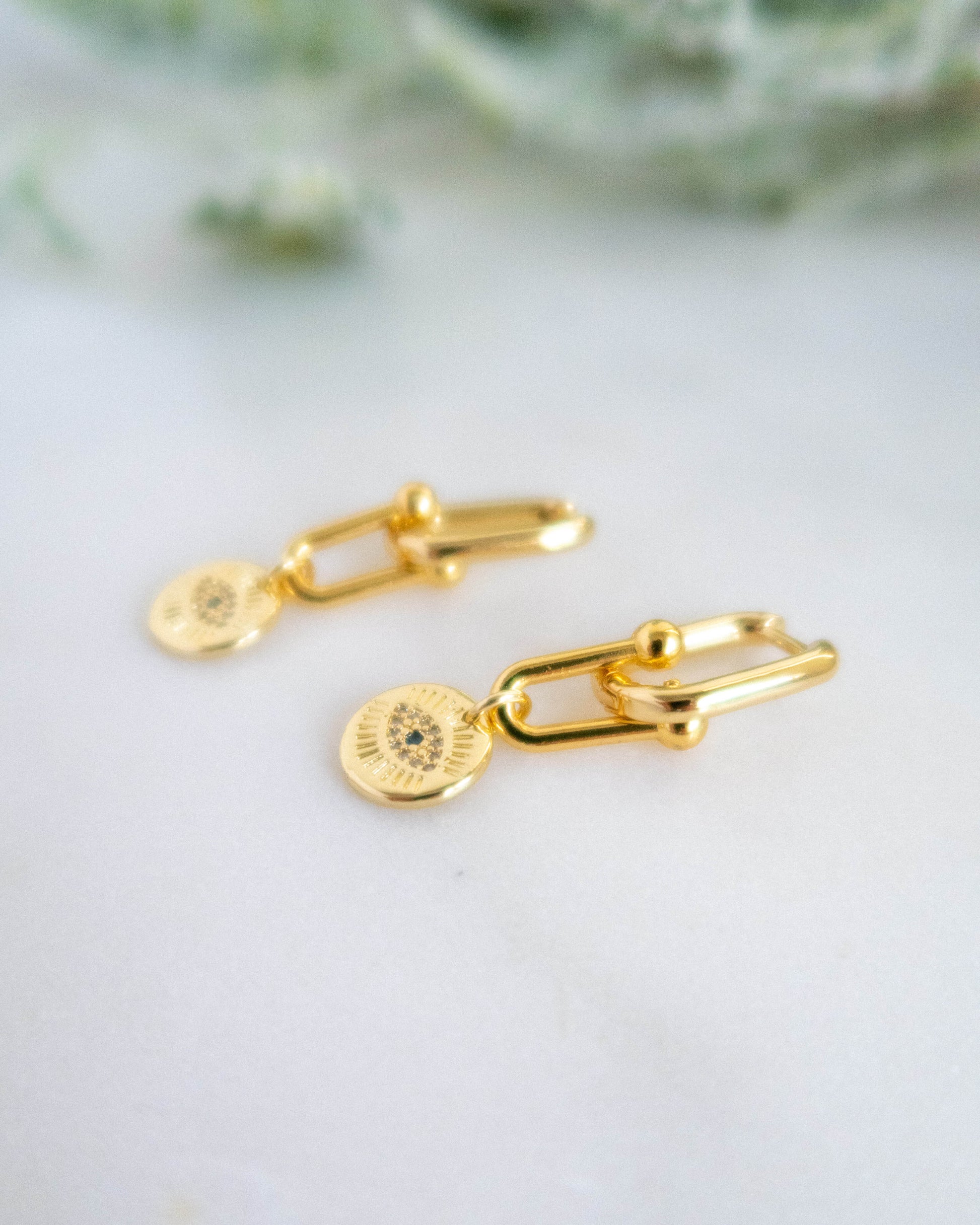 cercei foarte usori protectie love and stars jewels
