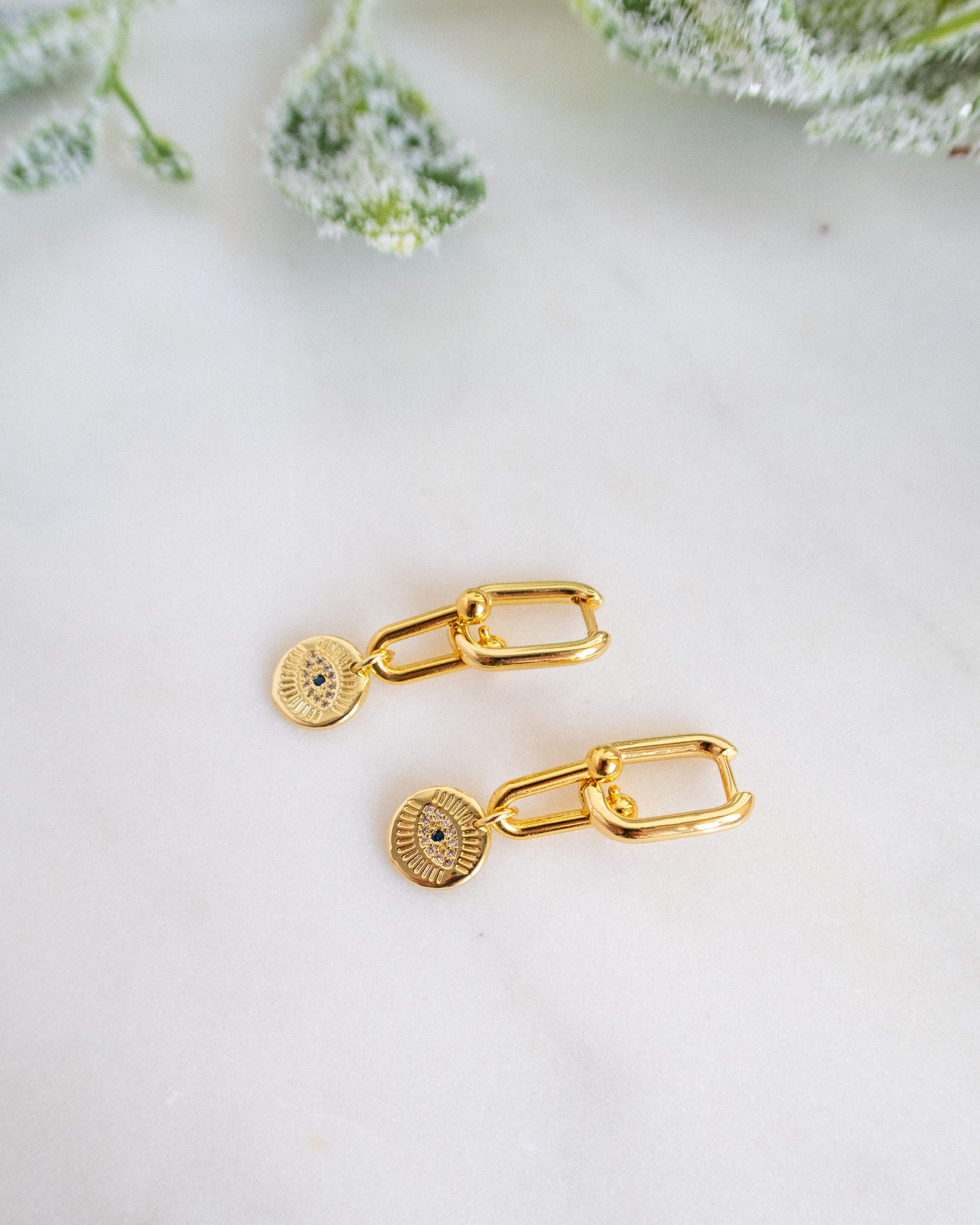 cercei foarte usori protectie love and stars jewels
