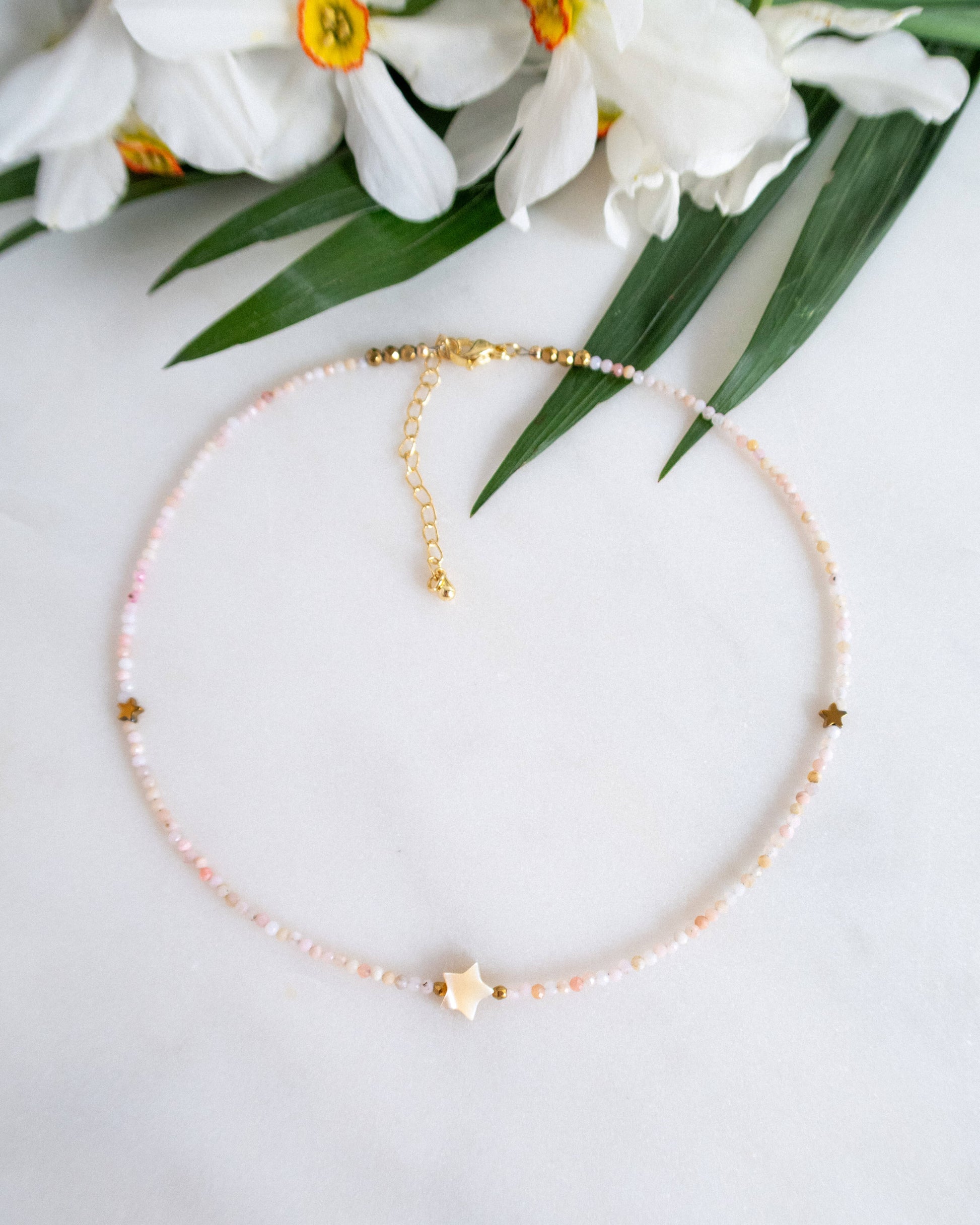 Colier opal stea sidef de scoica love and stars jewels