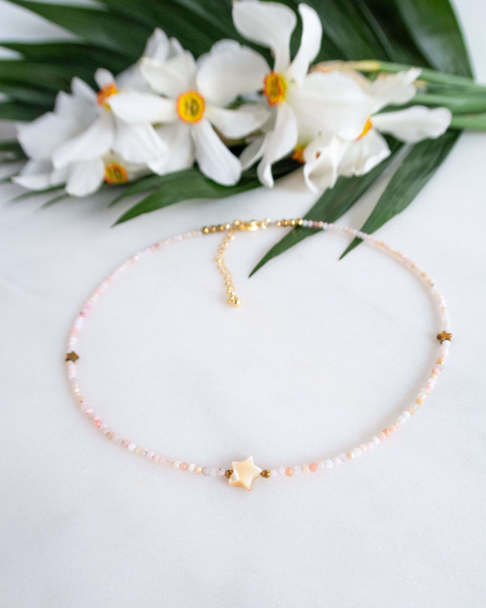 Colier opal stea sidef de scoica love and stars jewels