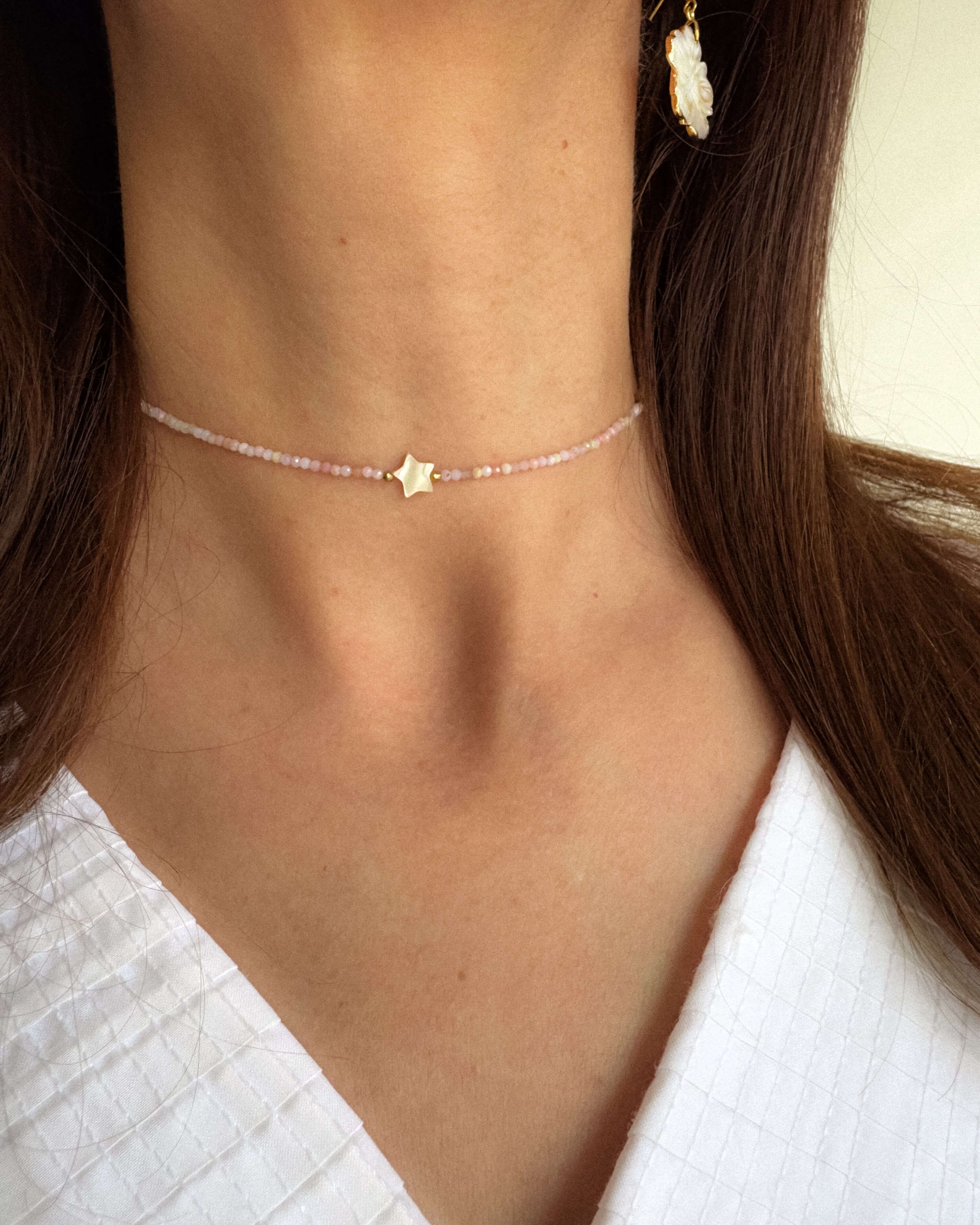 Colier opal stea sidef de scoica love and stars jewels
