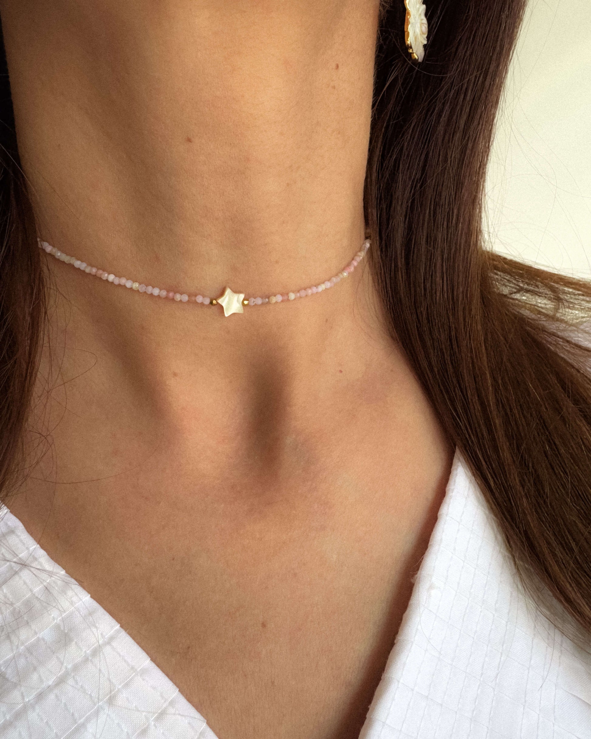 Colier opal stea sidef de scoica love and stars jewels