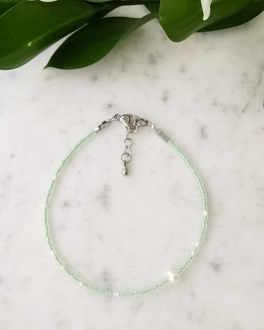 Bratara de picior pentru vara Love and Stars Jewels