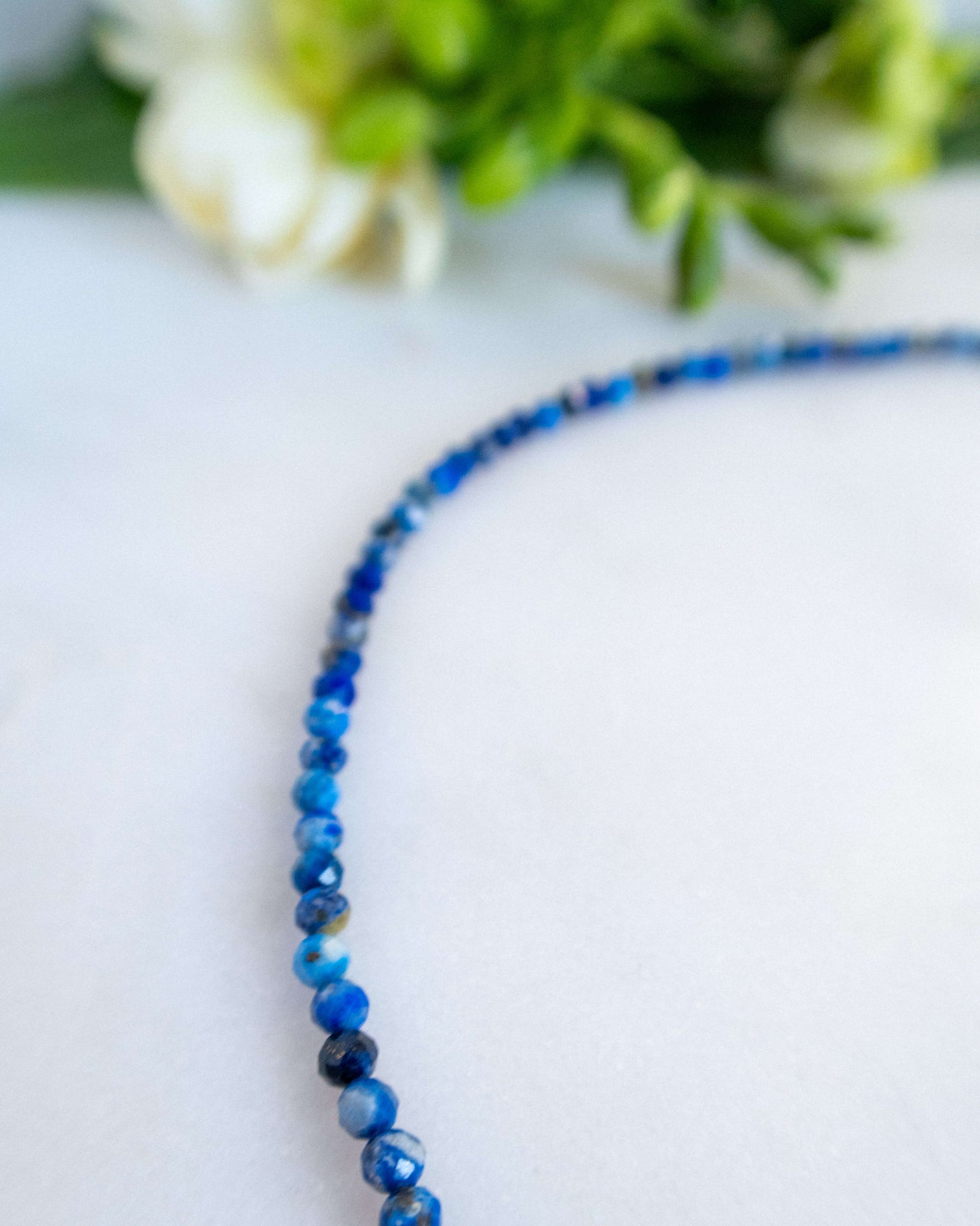colier albastru din lapis lazuli love and stars jewels