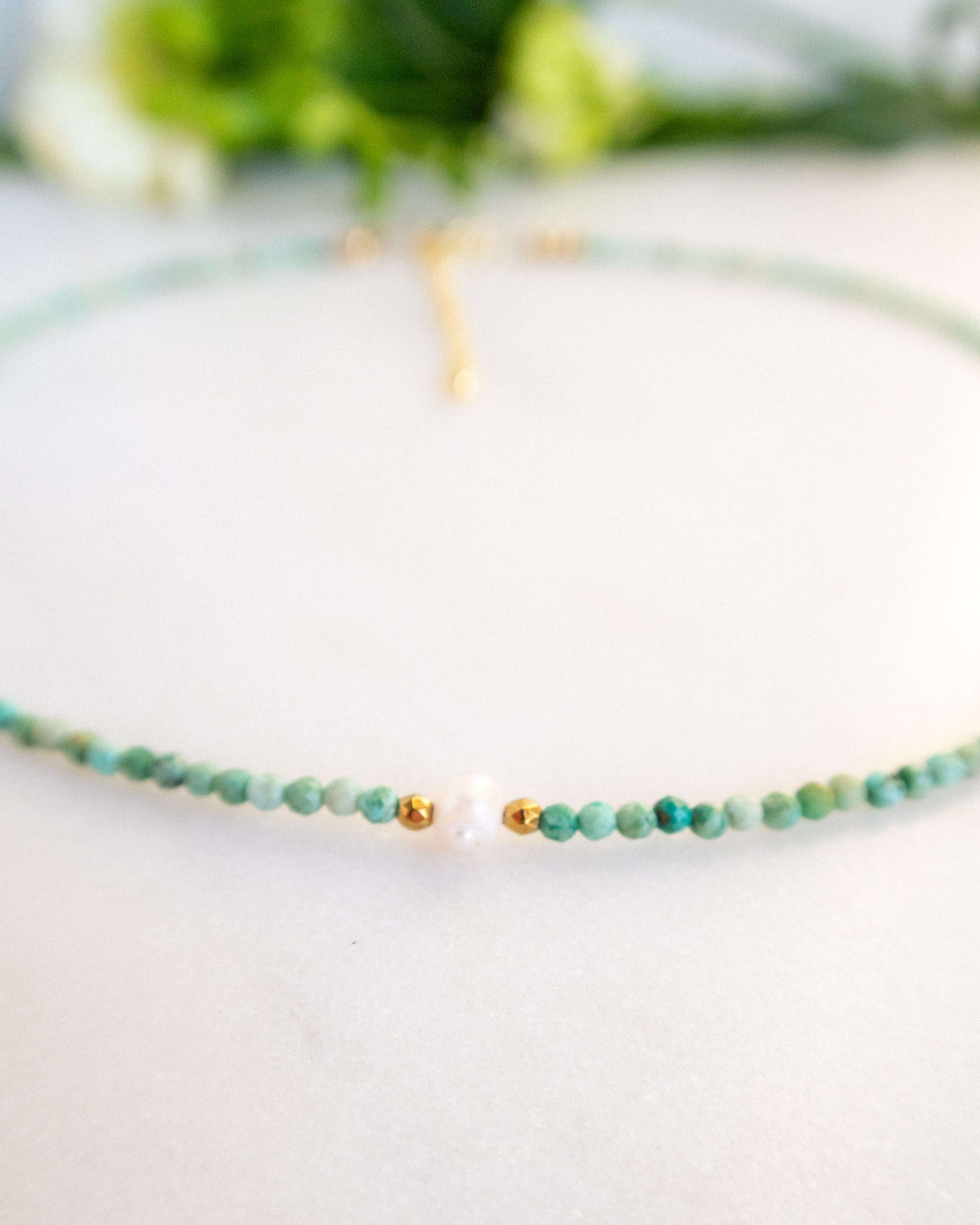 Colier turcoaz natural love and stars jewels