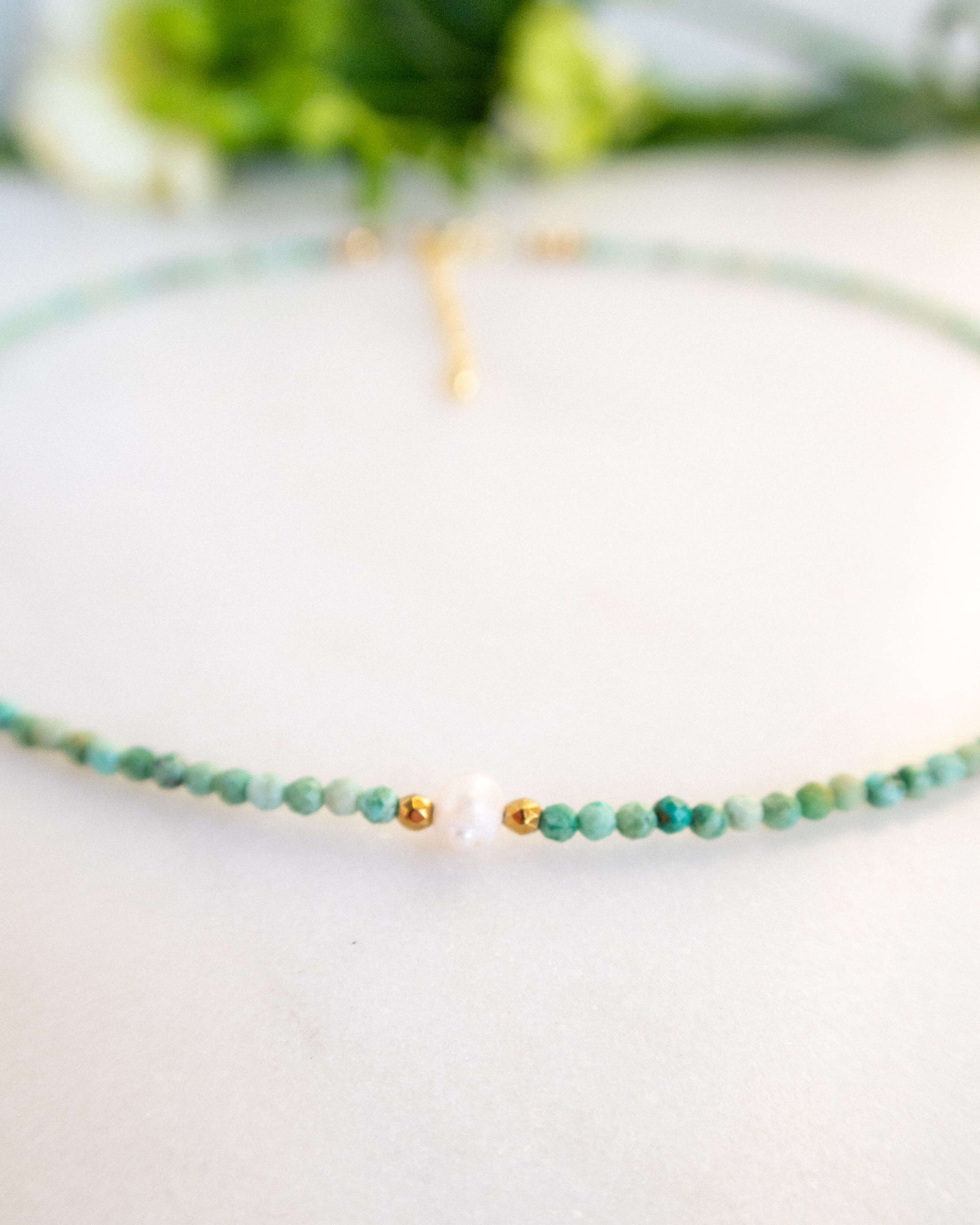 Colier turcoaz natural love and stars jewels