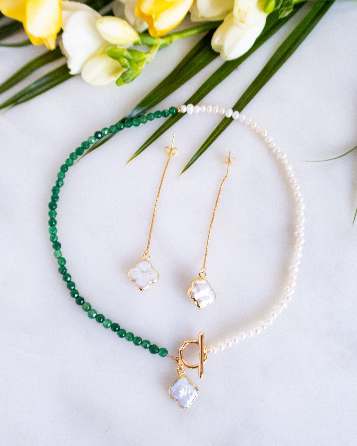 Cercei perle naturale AGNIES