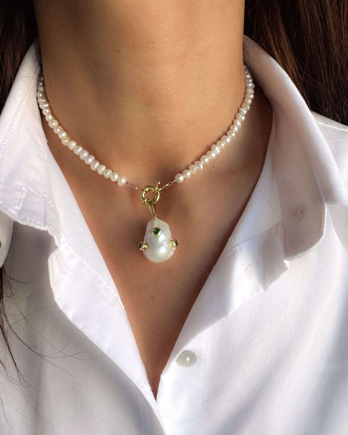 Colier perle naturale MARTHE