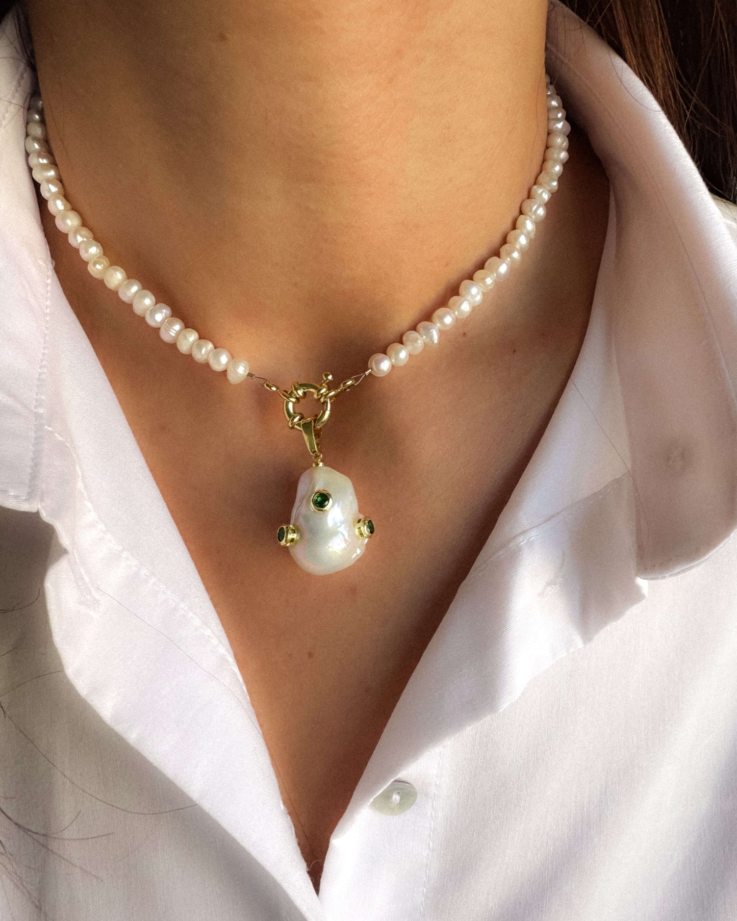 Colier perle naturale MARTHE