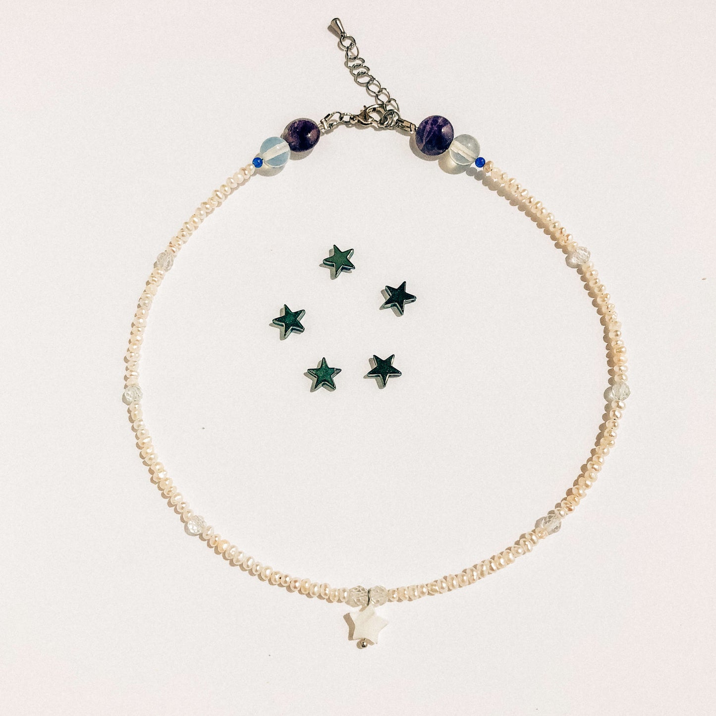 Colier personalizat data nastere numerologie Love and Stars Jewels