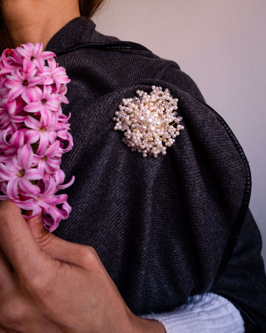 brosa perle cadou love and stars jewels